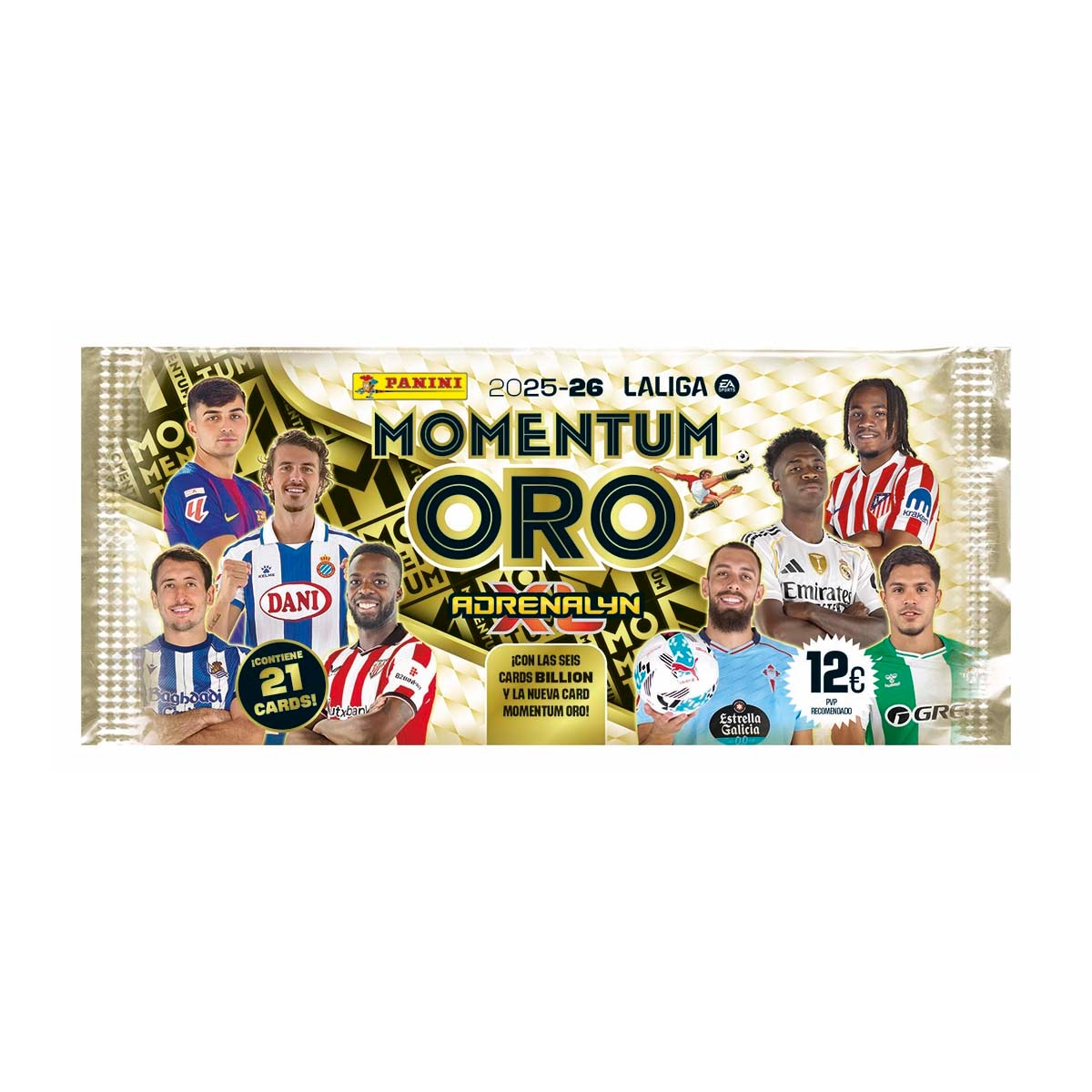 Imagen 0 de Sobre Momentum Oro Adrenalyn 2025-26 Panini