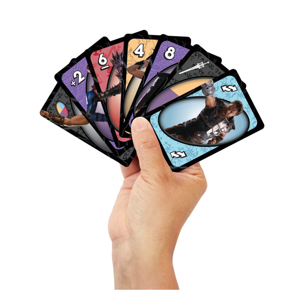 Juego de cartas Uno Master del universo Mattel 3