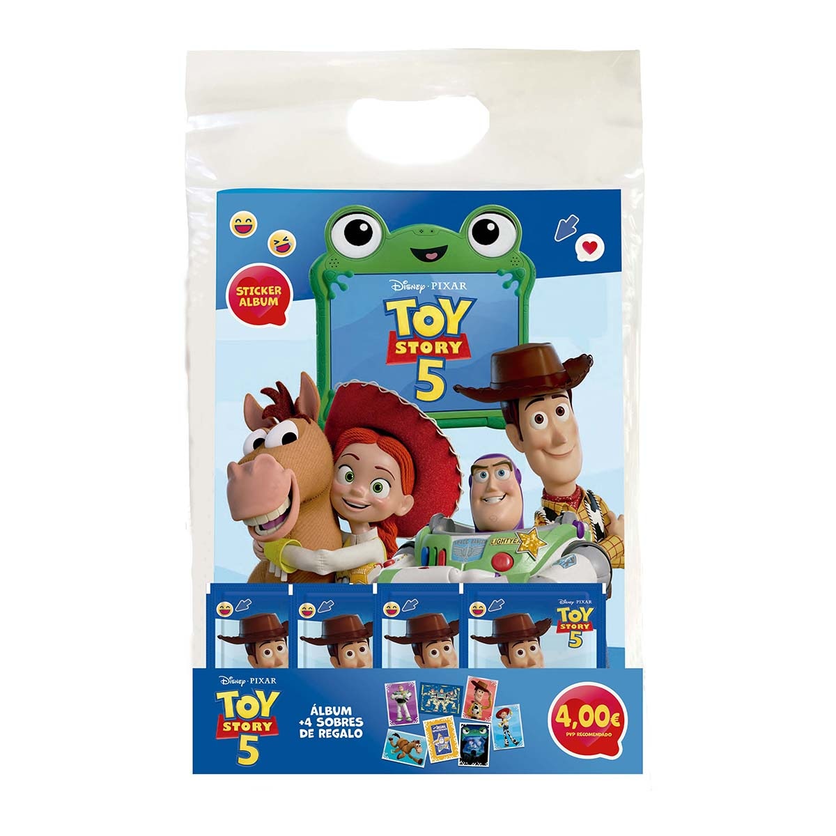 Imagen 0 de Starter Pack (Álbum + 4 Sobres) Toy Story 5 Panini España