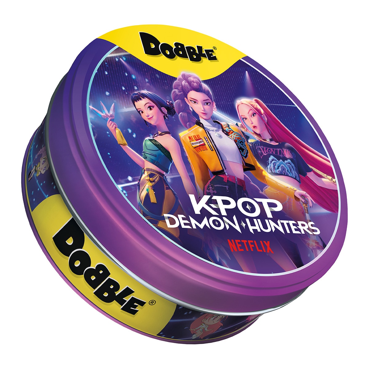 Imagen 3 de juego de cartas K-POP Demon Hunters Dobble Asmodee