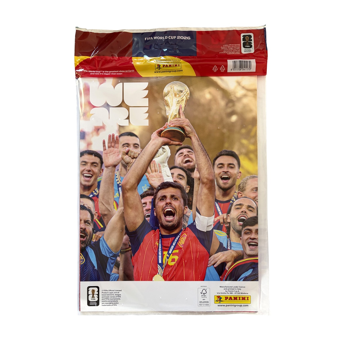 Póster de Campeones World Cup 2026 Panini 2