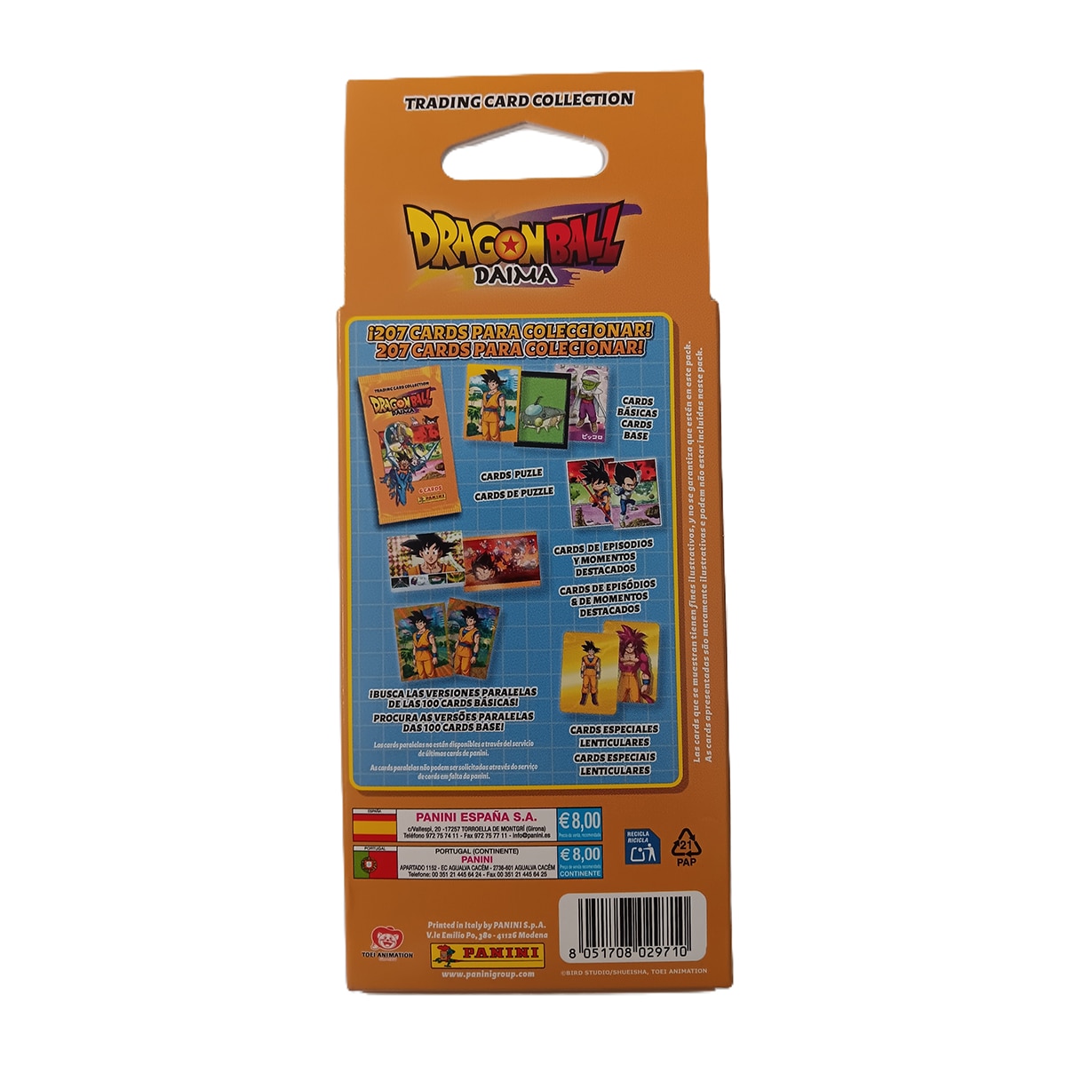 Ecoblister 8 Sobres Tc Dragon Ball Daima Panini 2