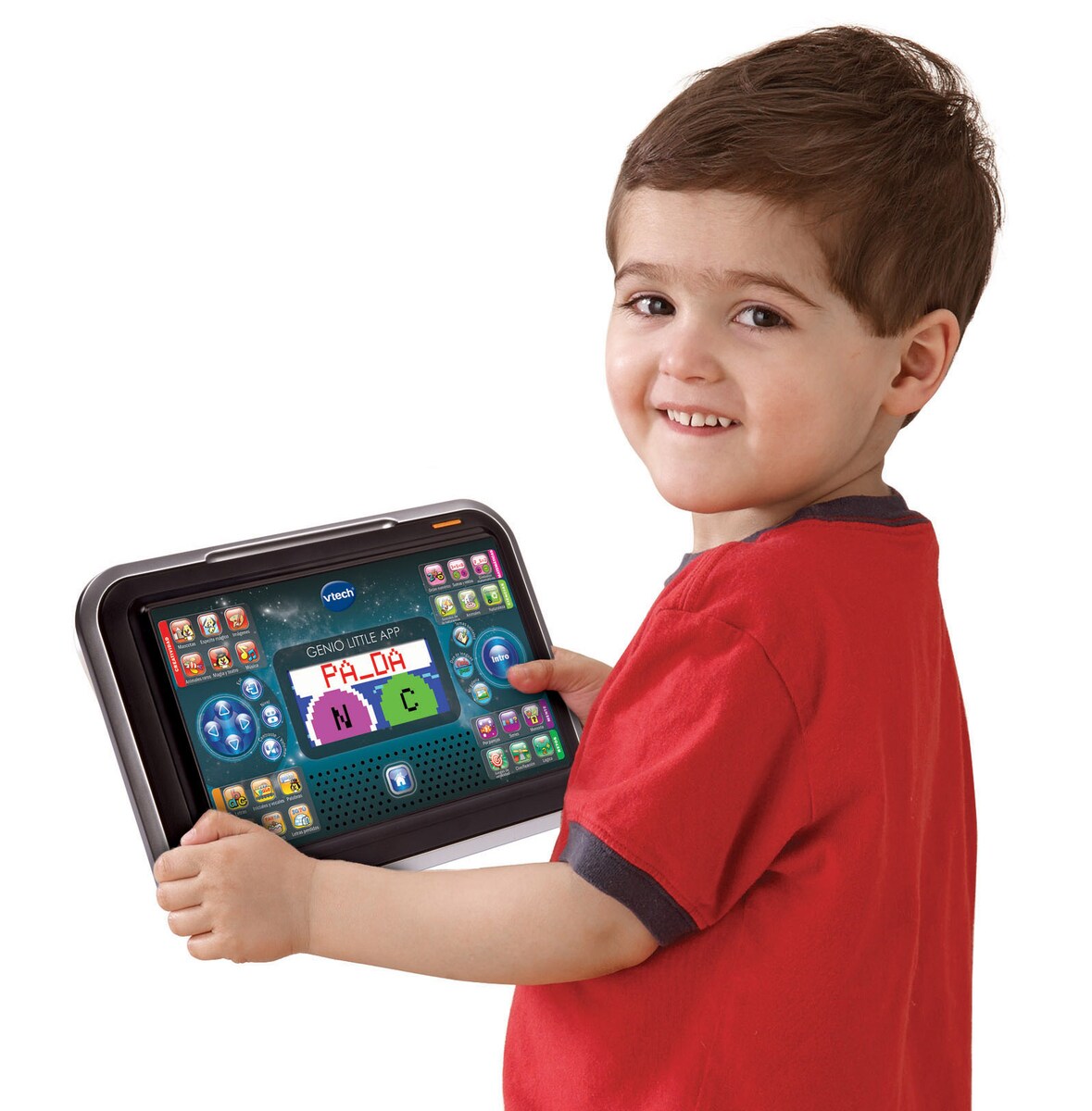 Genio Little app azul Ordenador tableta infantil con más de 80