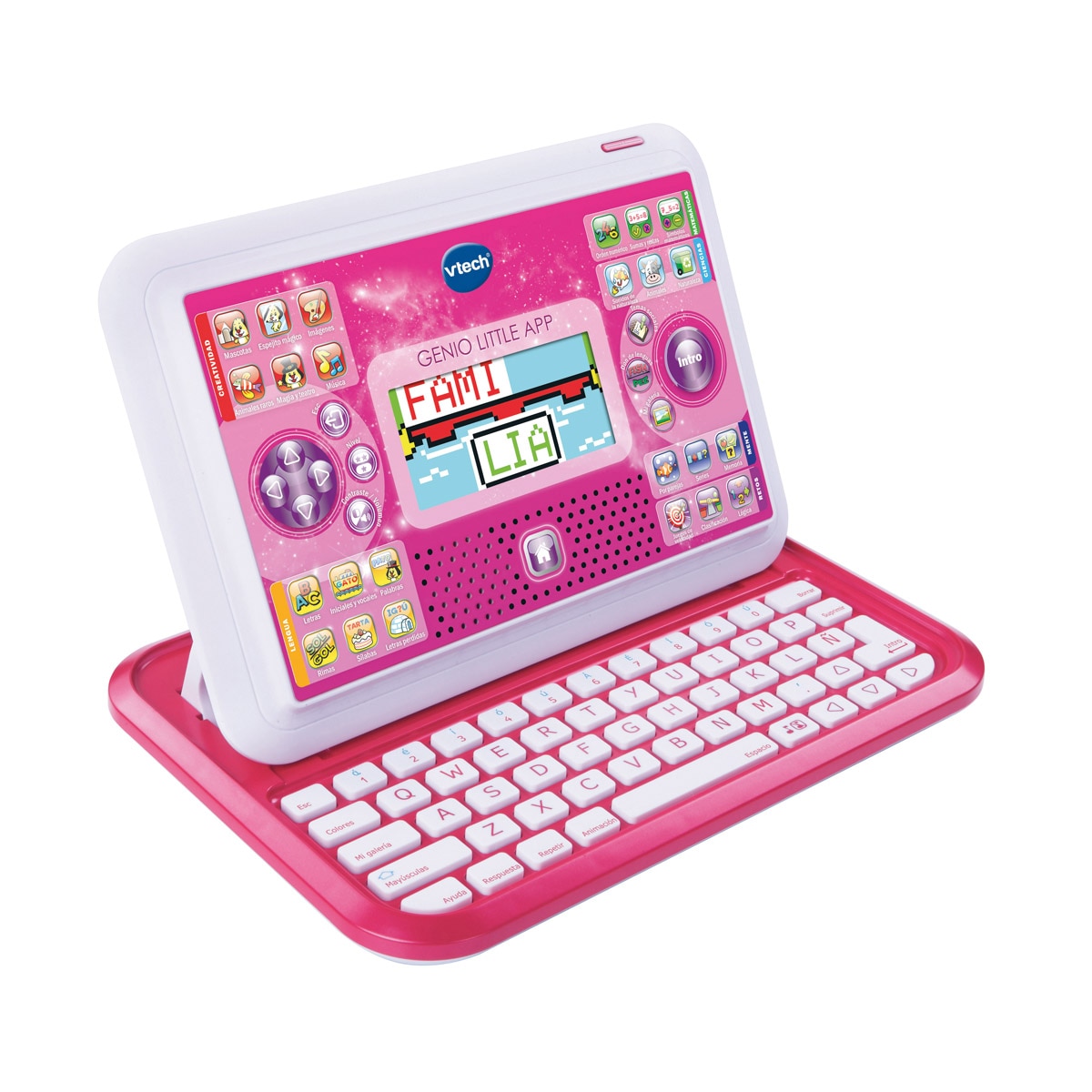 VTech Portátil e tablet 2 em 1 Genio Little app rosa 1
