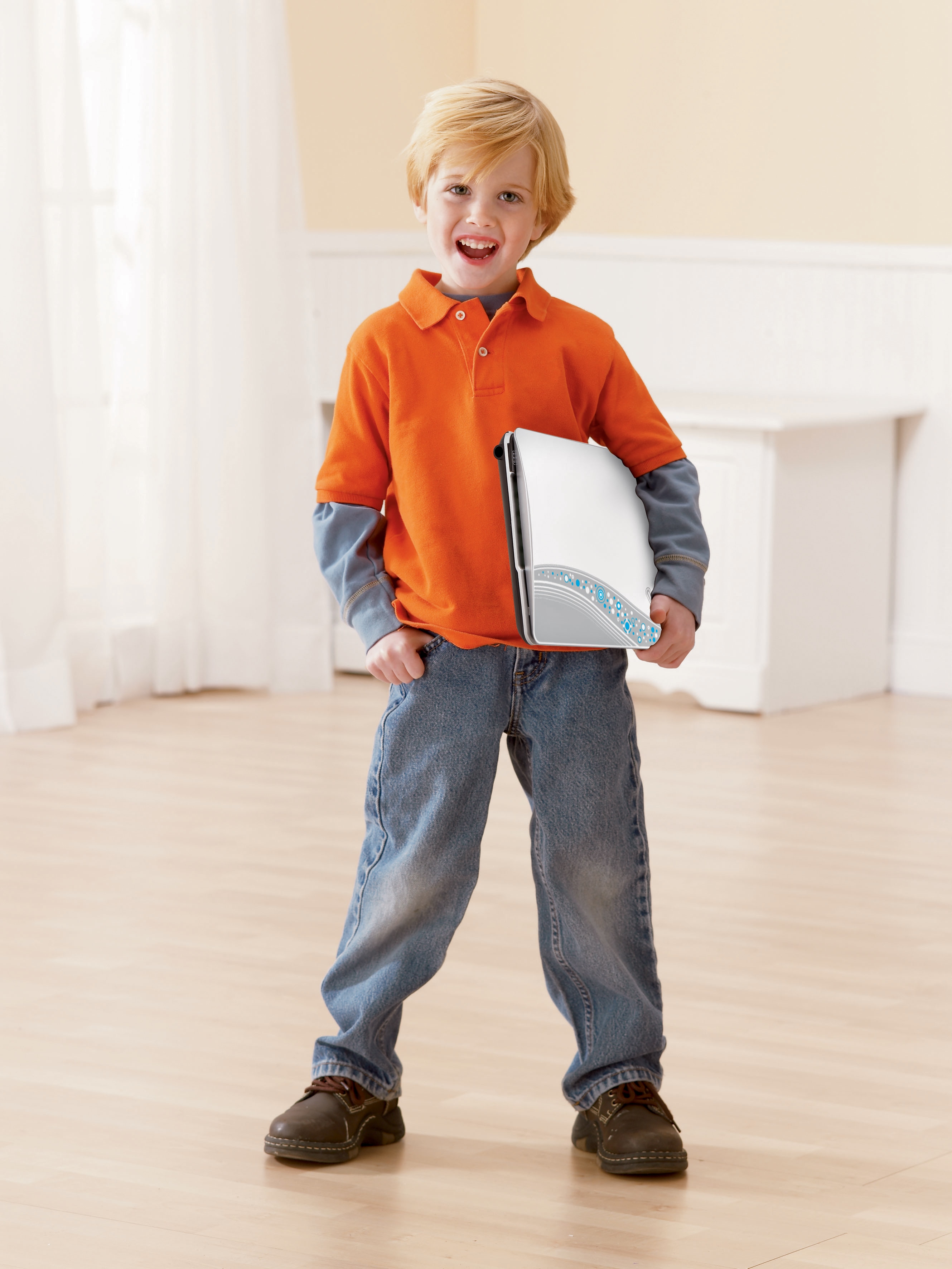 Genio Máster Color bilingüe azul Ordenador infantil bilingüe con 180 actividades para aprender inglés, matemáticas, ciencias, anatomía VTech 4