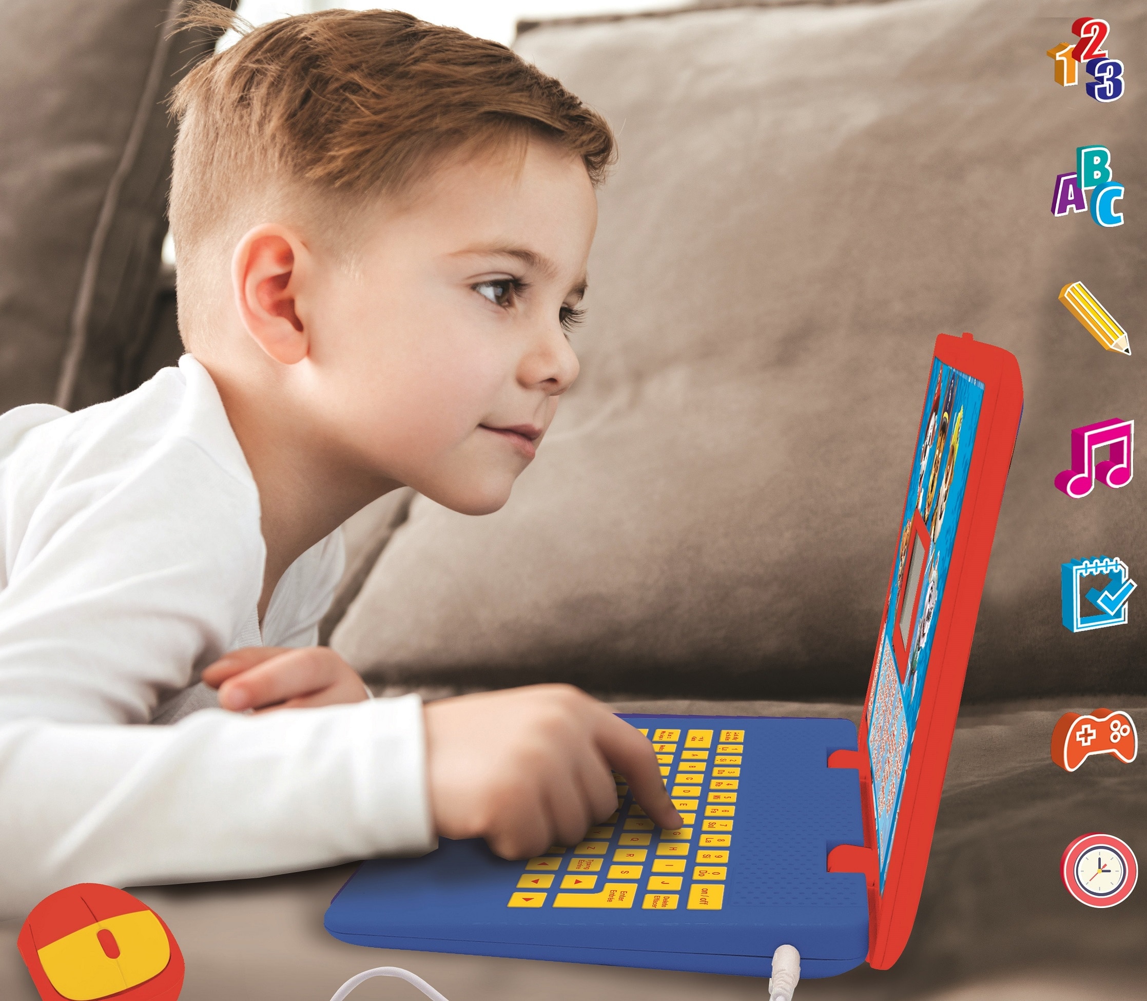 Computador Bilingue Paw Patrol La Patrulla Canina LEXIBOOK 8