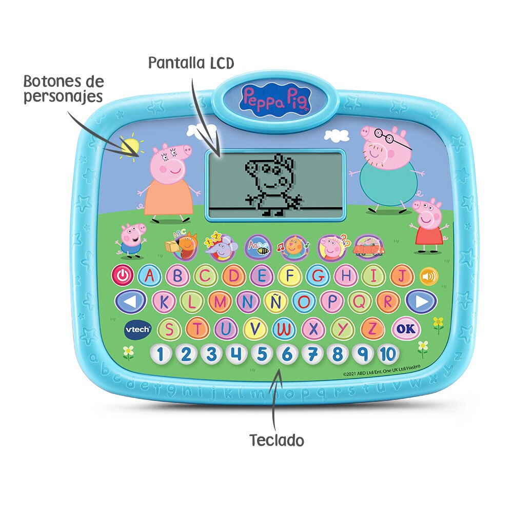 Tablet de Peppa Pig alfabeto VTech 2