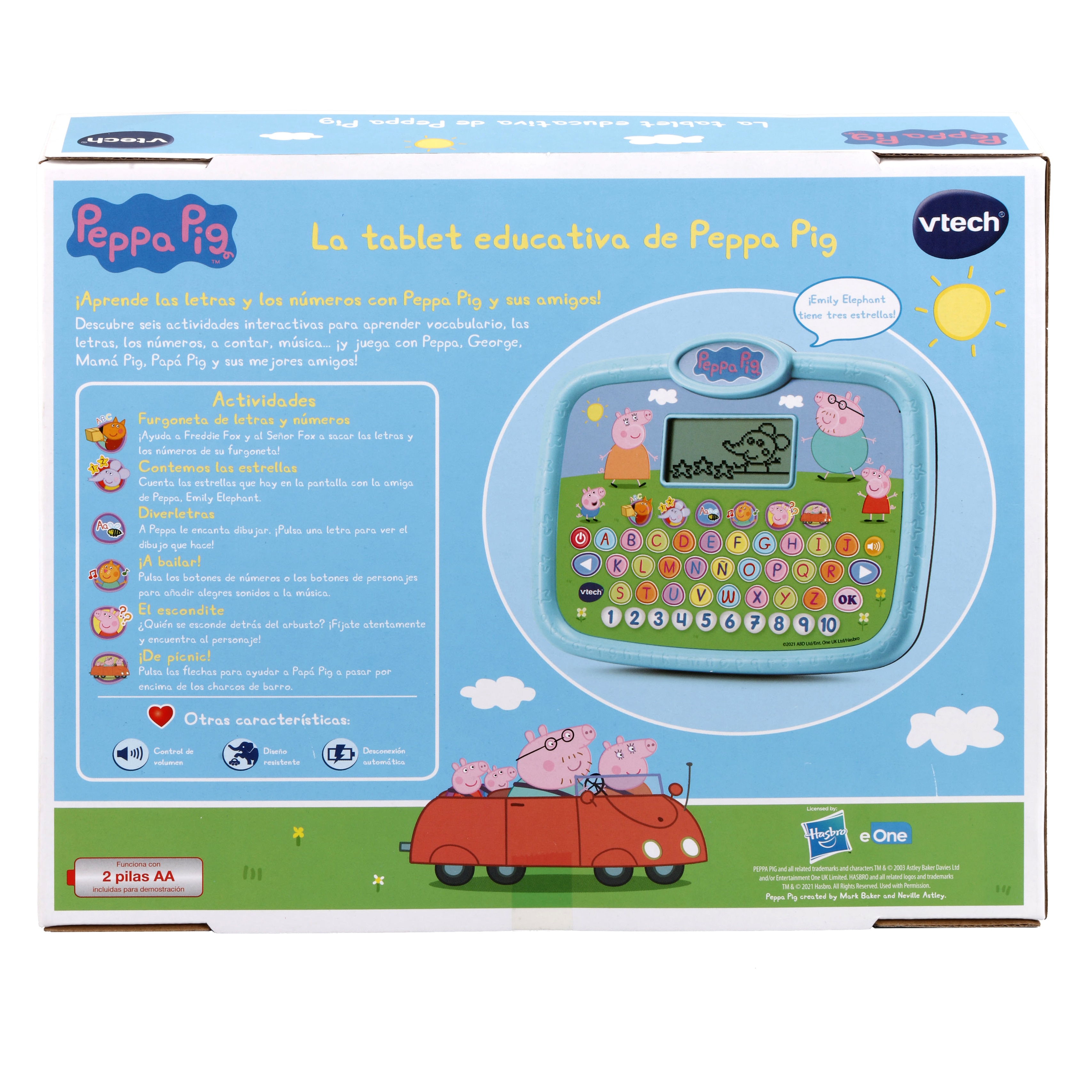 Tablet de Peppa Pig alfabeto VTech 4