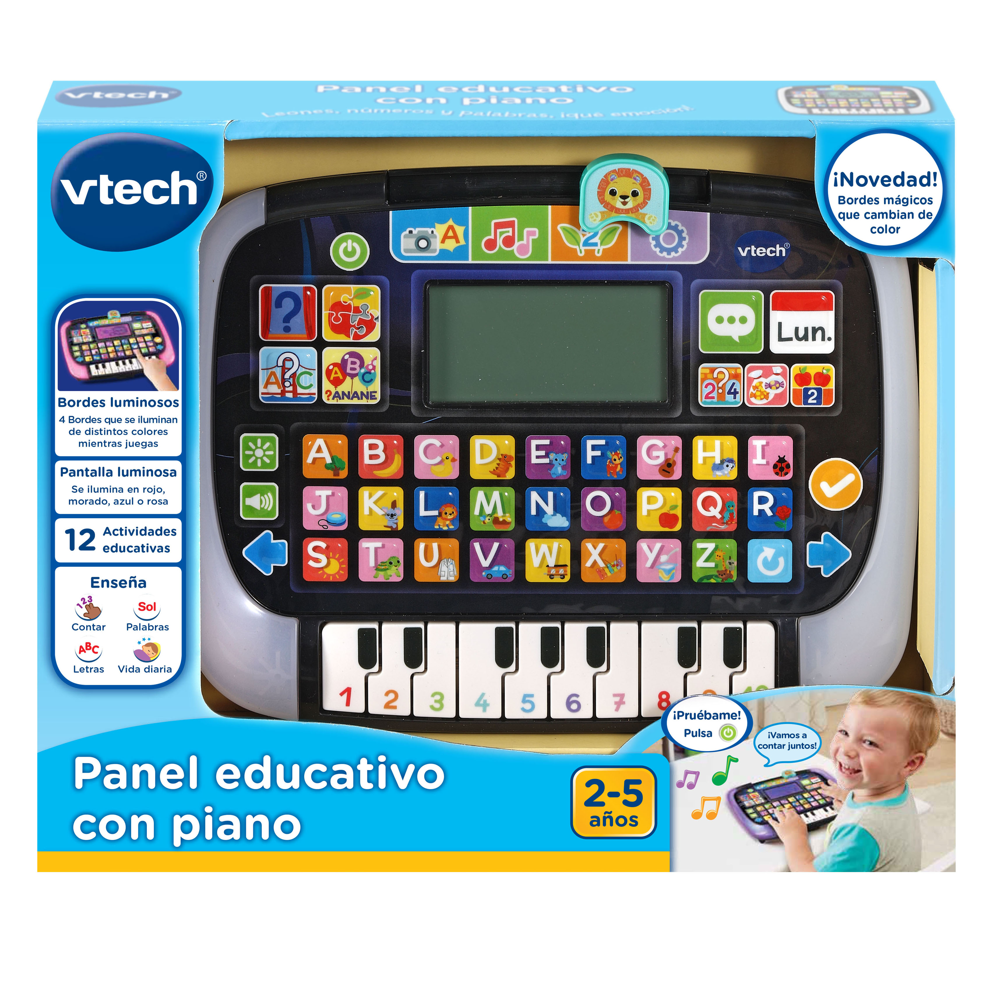 Panel educativo con piano Tablet infantil multi-app VTech 6