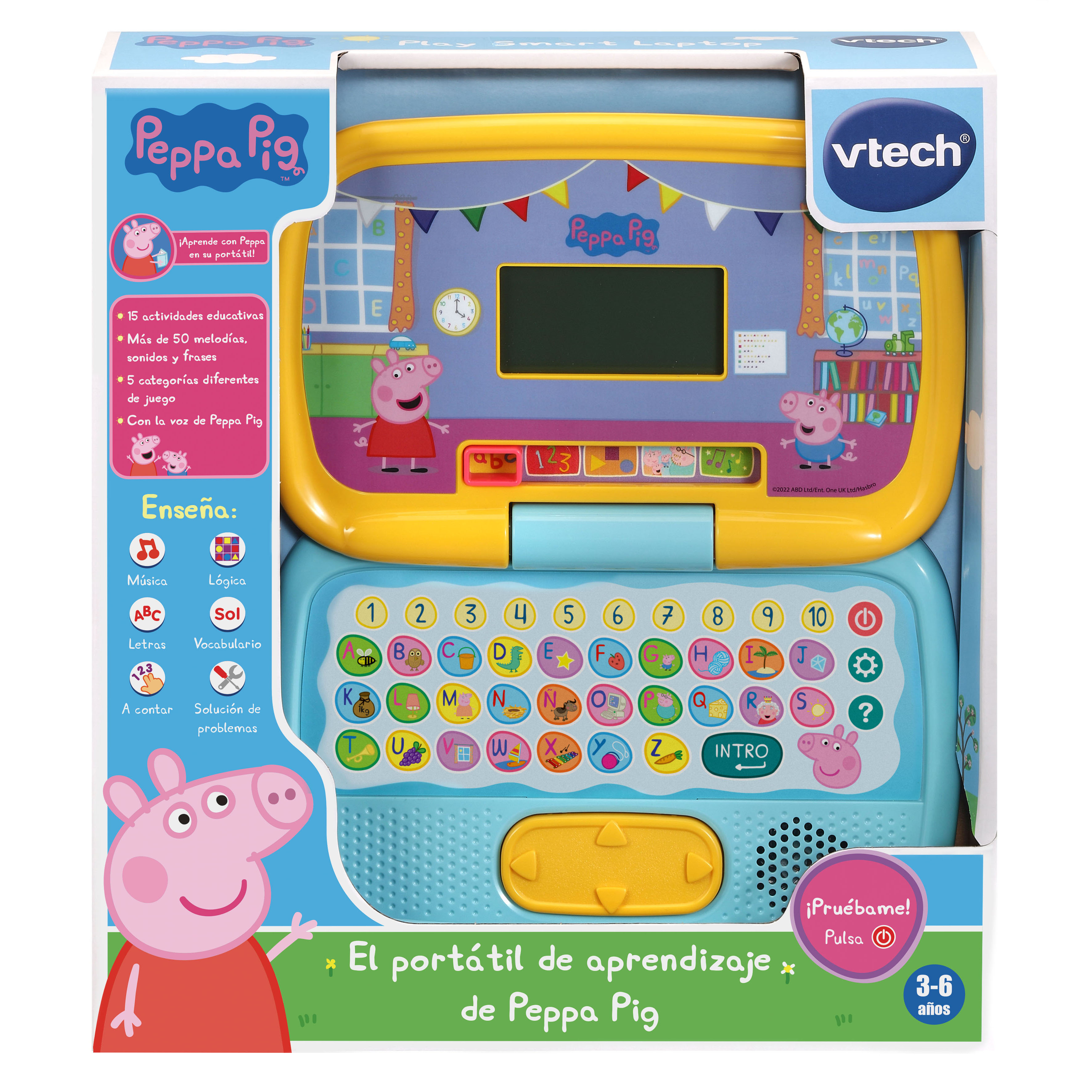 El portátil de aprendizaje de Peppa Pig VTech 4