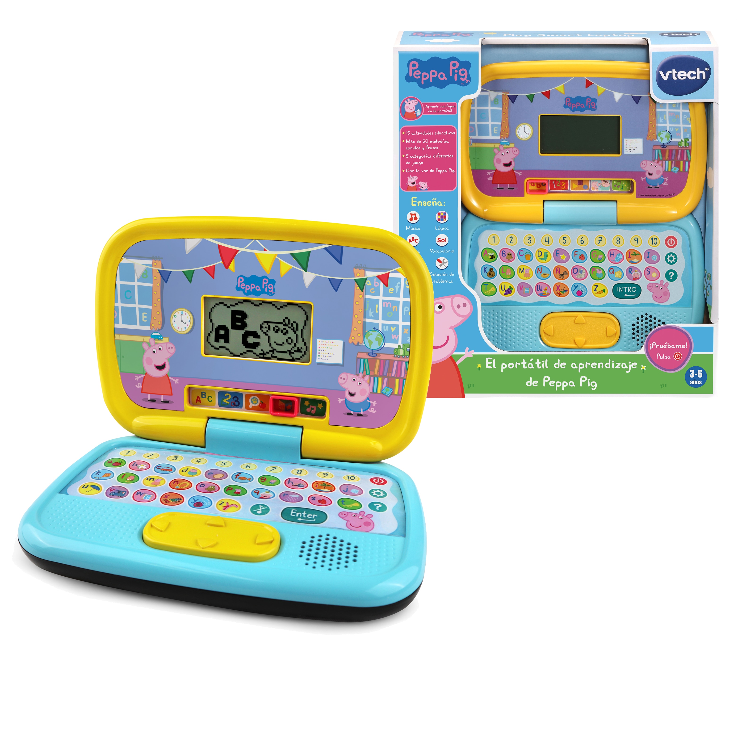 El portátil de aprendizaje de Peppa Pig VTech 5