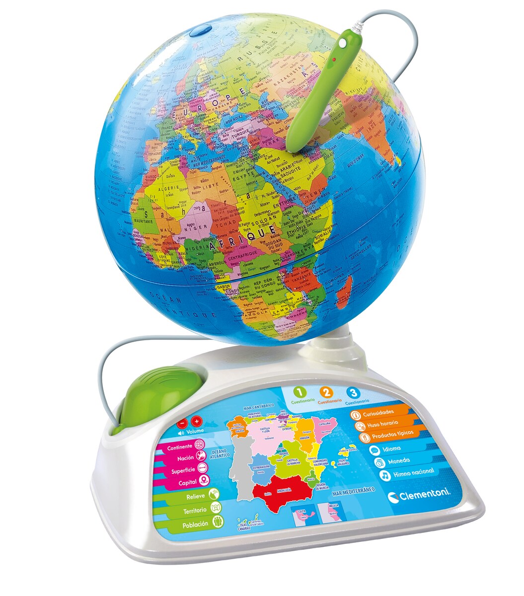 Globo Terraqueo Interactivo VTech Giramondo Video Globo