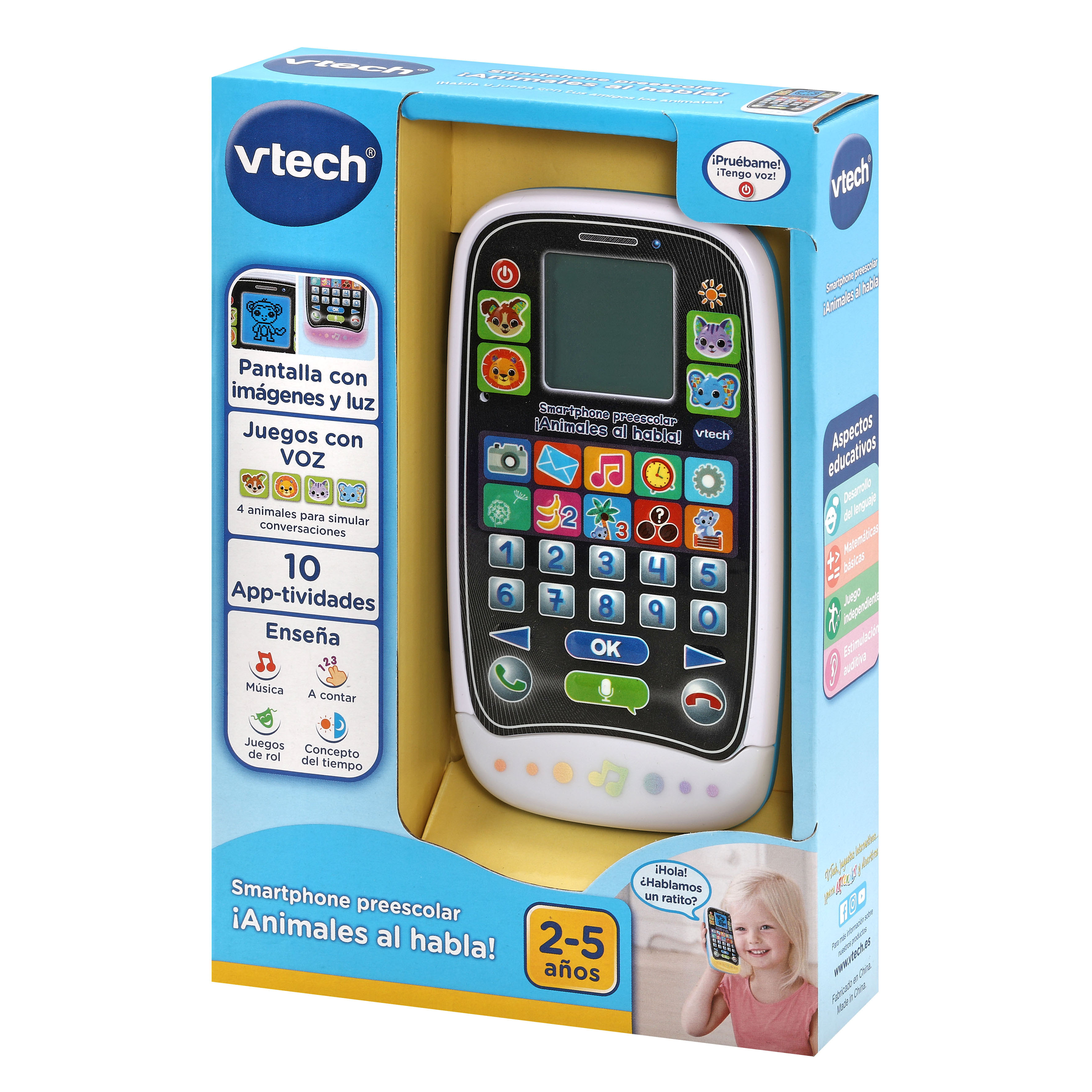 Smartphone preescolar ¡Animales al habla! Vtech 5