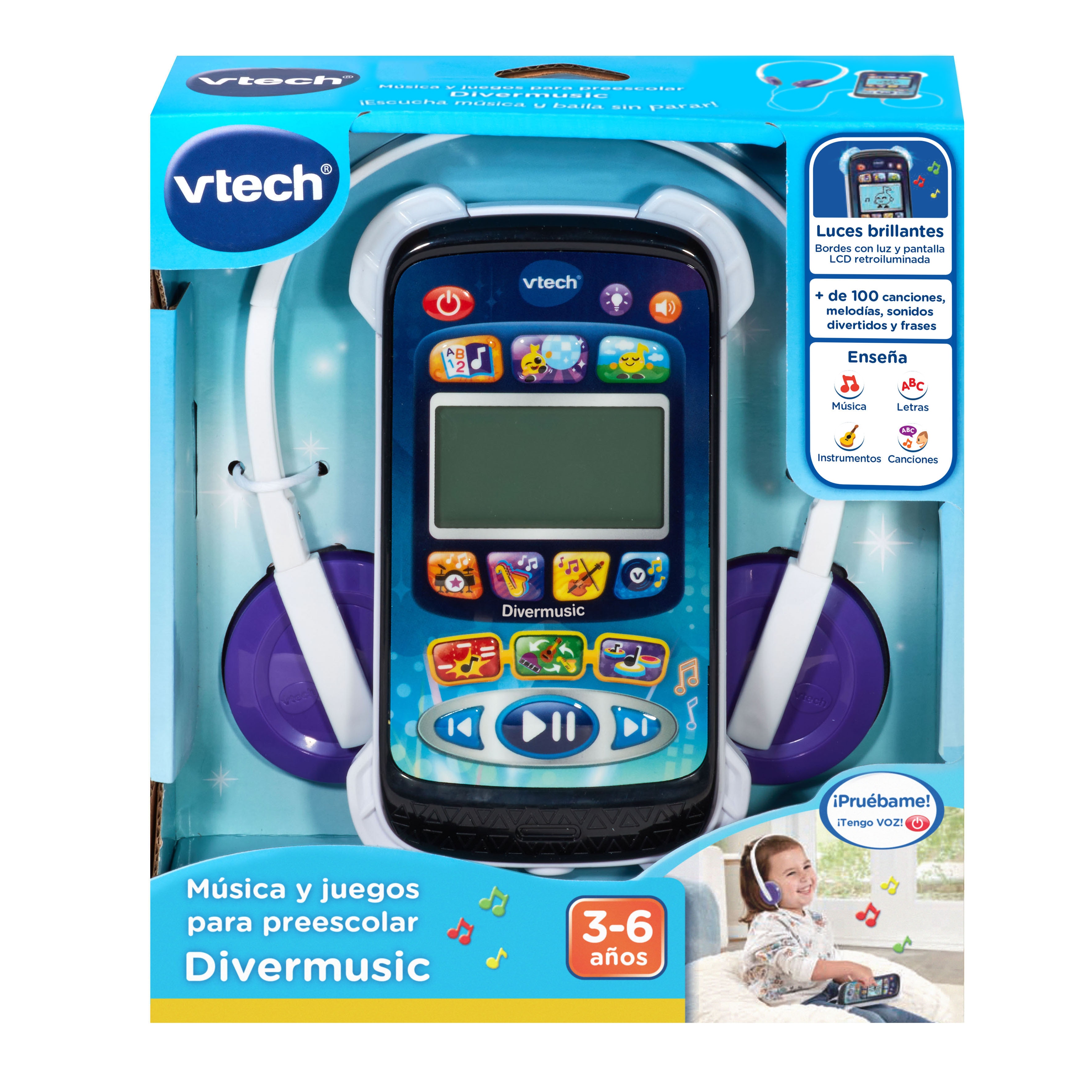Juguete electrónico Música y juegos para preescolar Divermusic 6