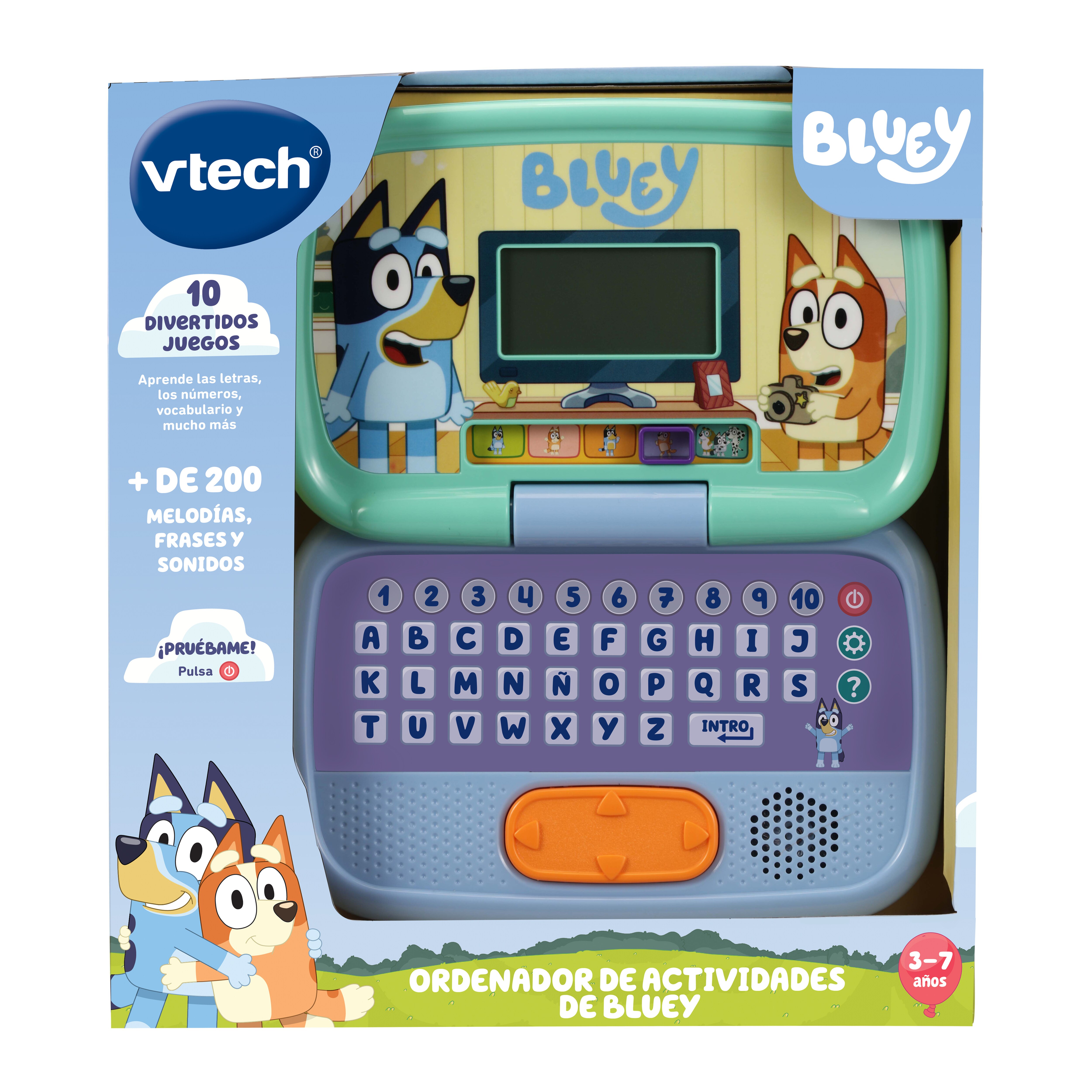 Ordenador de Bluey con actividades Vtech 4