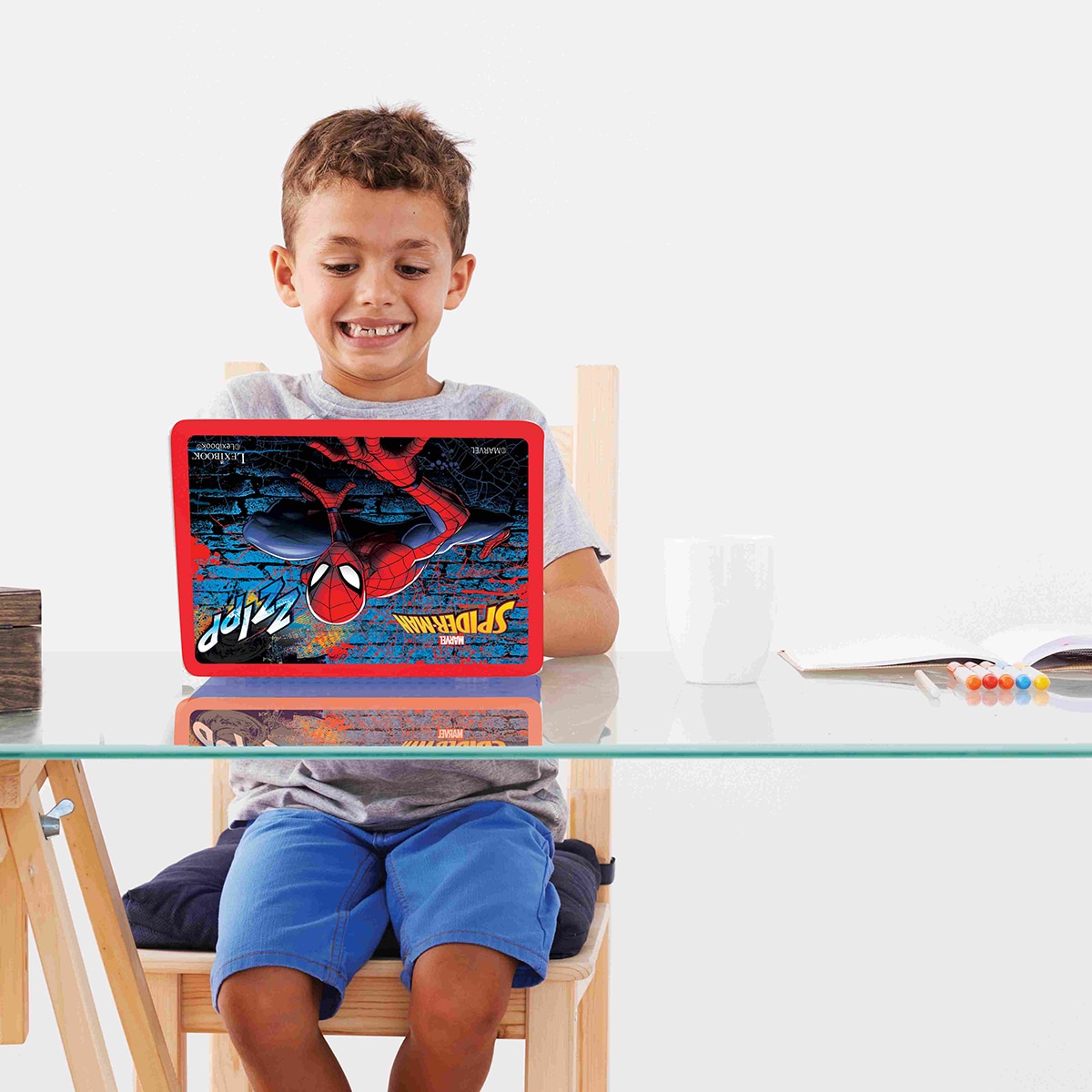 Ordenador infantil Spiderman Lexibook 7