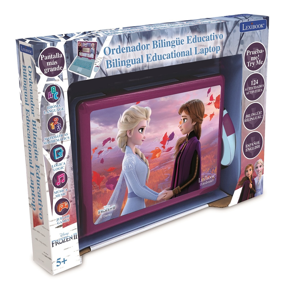 Ordenador infantil Frozen Lexibook 5