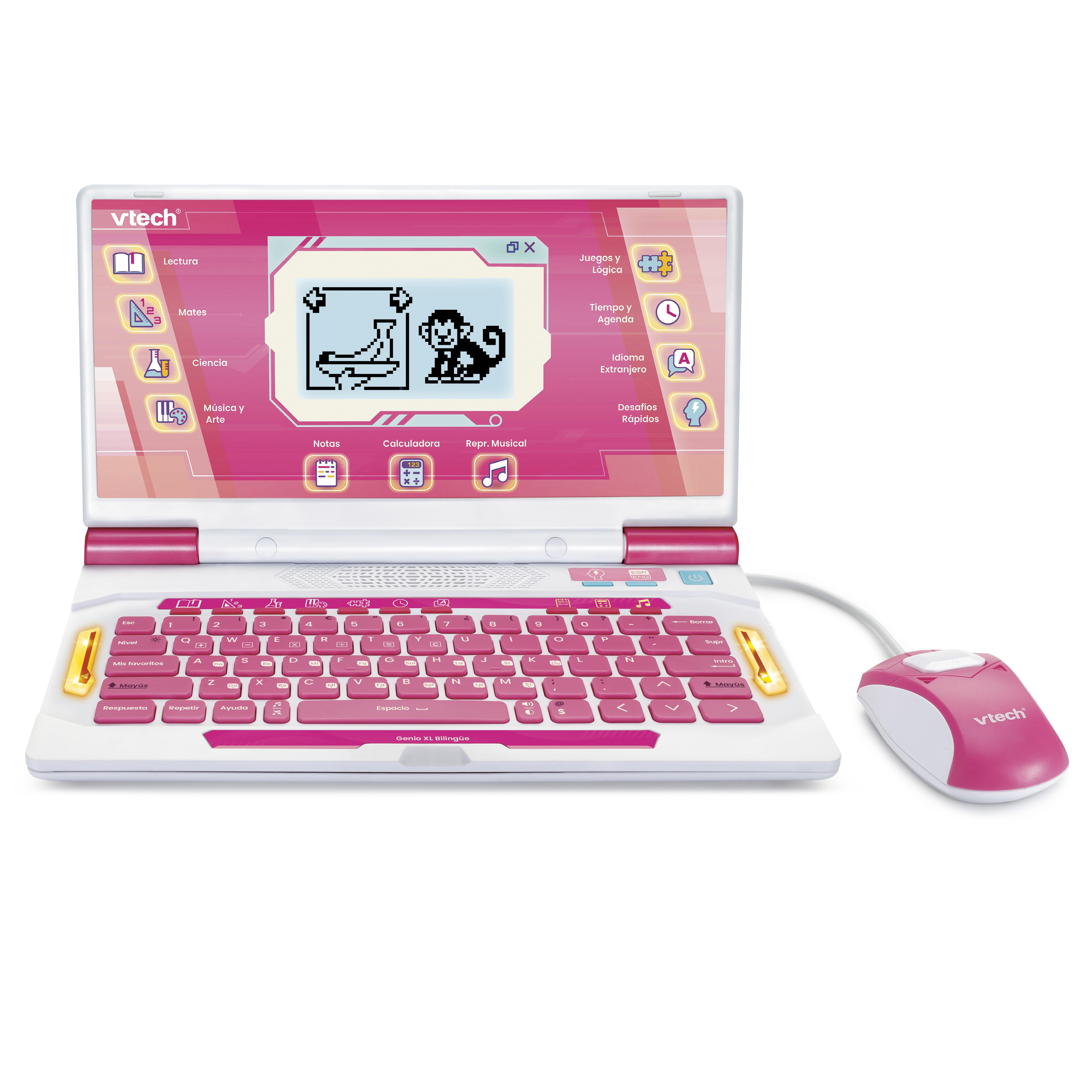 Ordenador portátil infantil Genio XL bilingüe Vtech 7