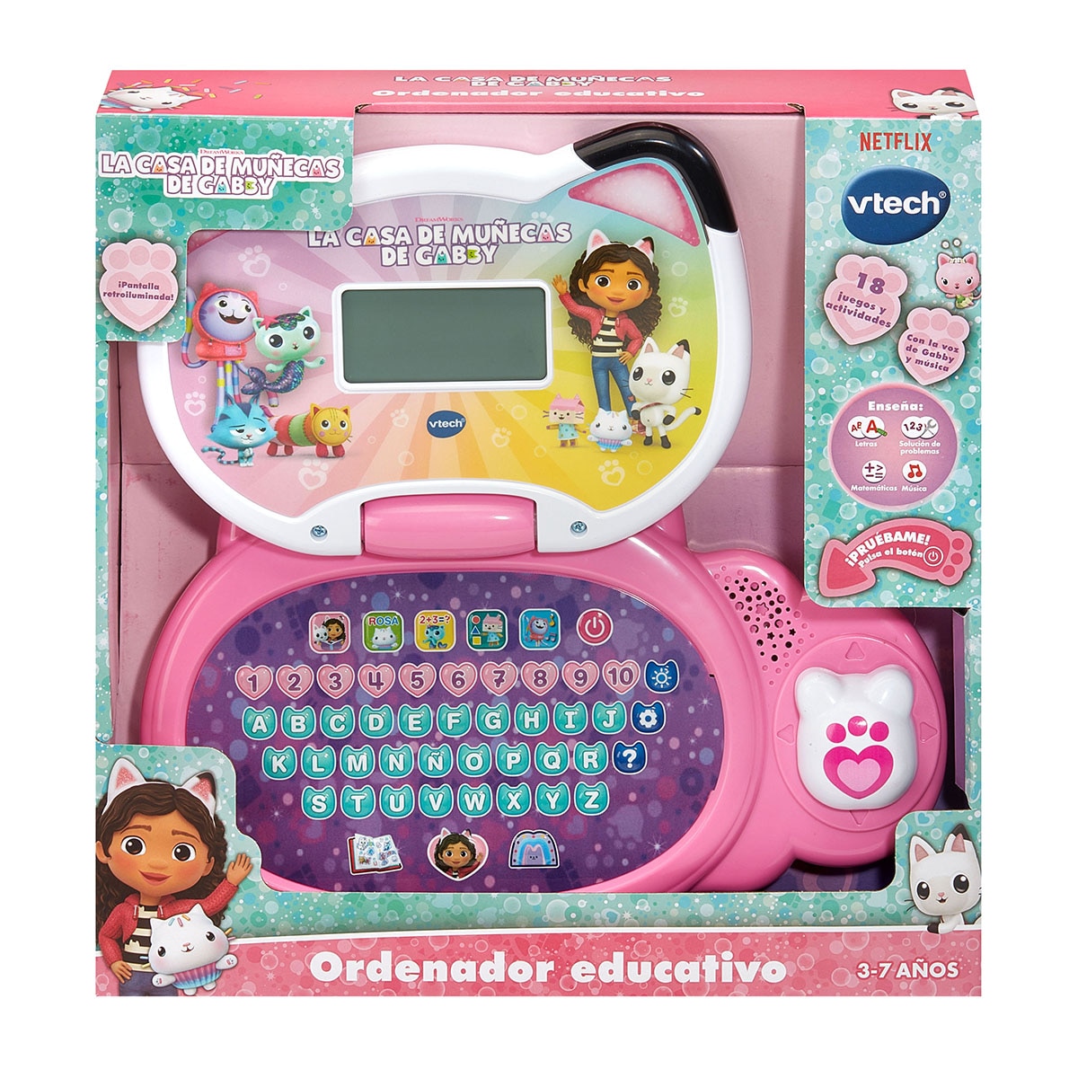 Ordenador educativo La casa de muñecas de Gabby 3