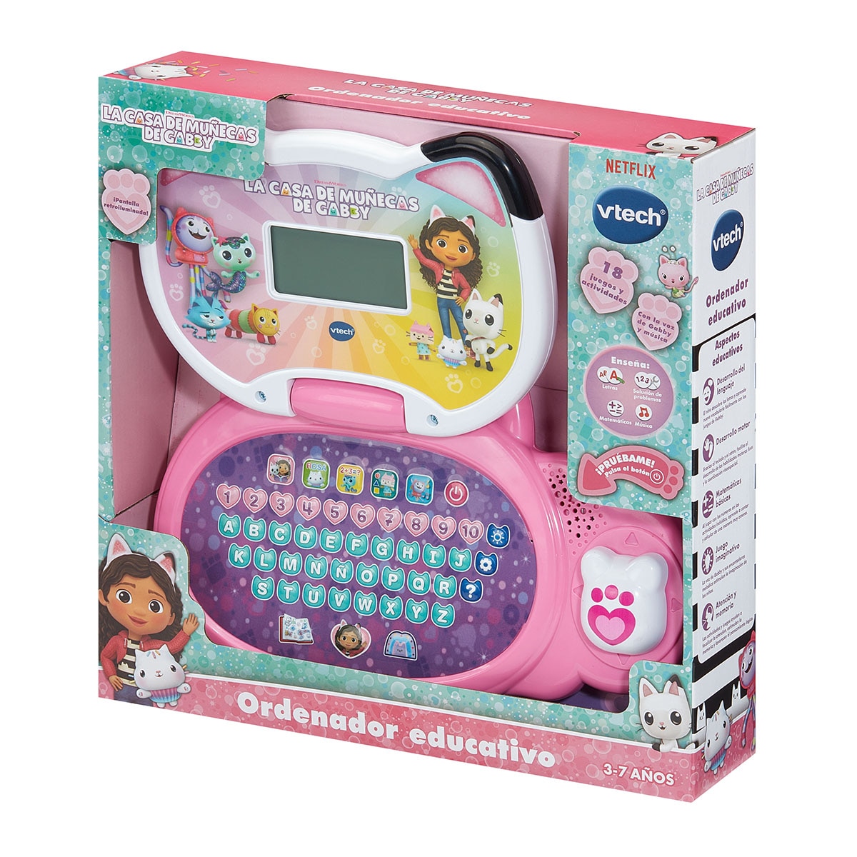Ordenador educativo La casa de muñecas de Gabby 4