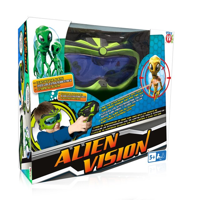 Imagen 0 de Juego con gafas de visión especial Aliens vision Play Fun