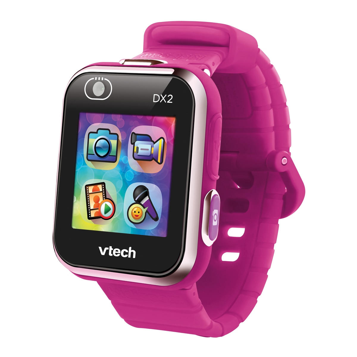 Kidizoom Smart Watch DX2 color frambuesa, Reloj para niños VTech 1