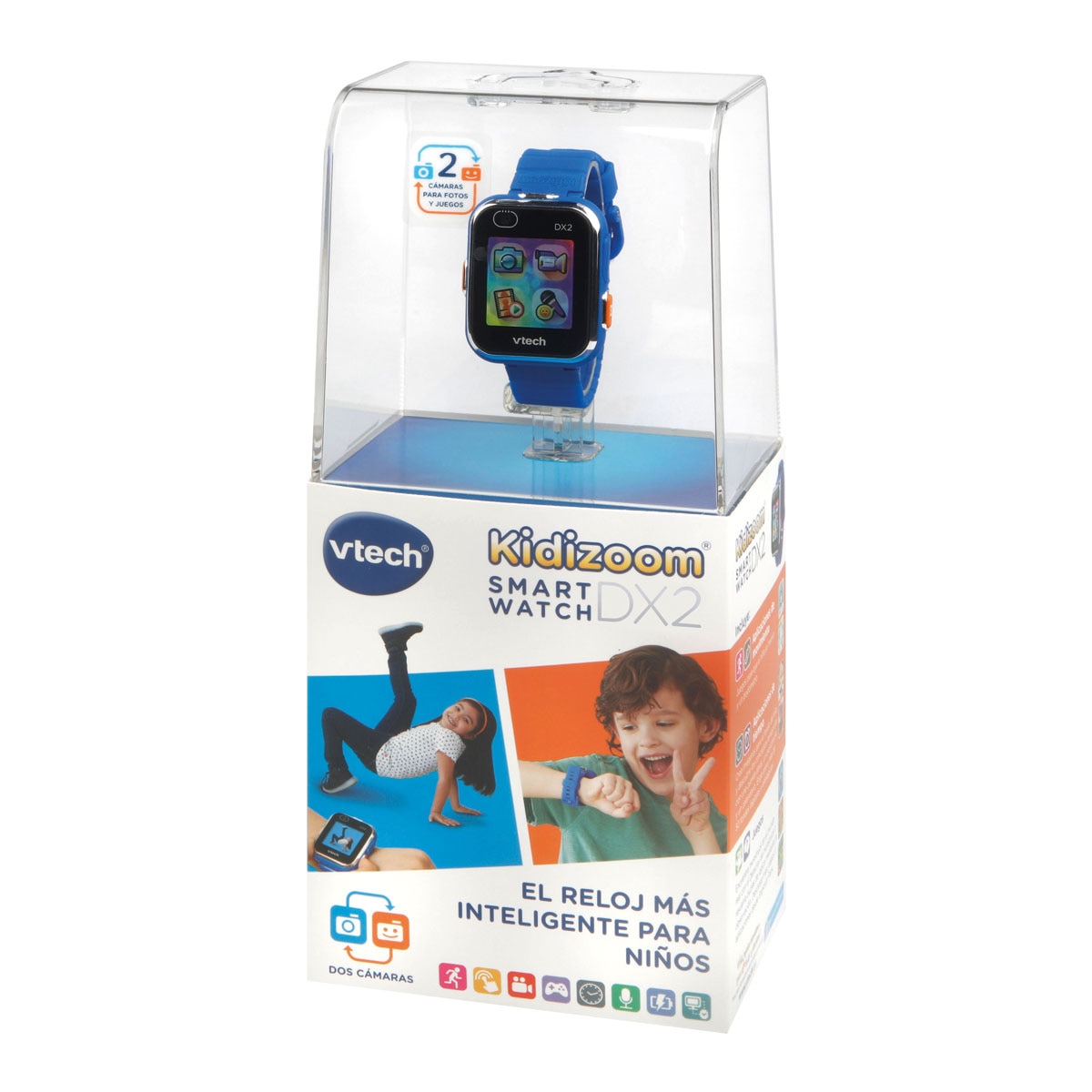Kidizoom Smart Watch DX2 color azul, Reloj para niños VTech 3