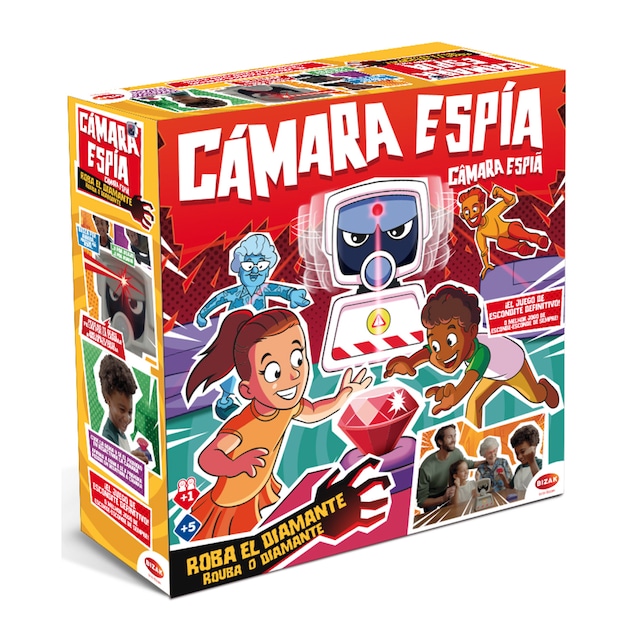 Juego de mesa Cámara Espía Roba el diamante Bizak