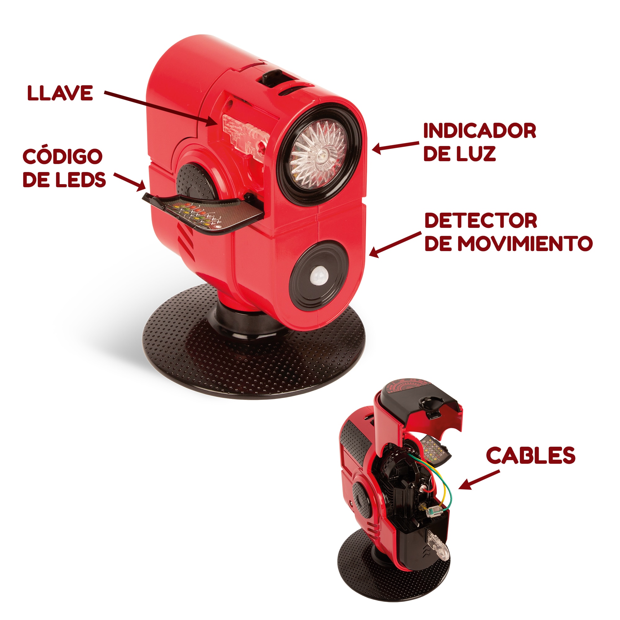 Juego de espías Camera Escape Play Fun 7