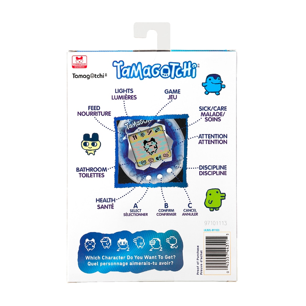 Mascota interactiva Tamagotchi Original Edición Especial Futurista Bandai 9