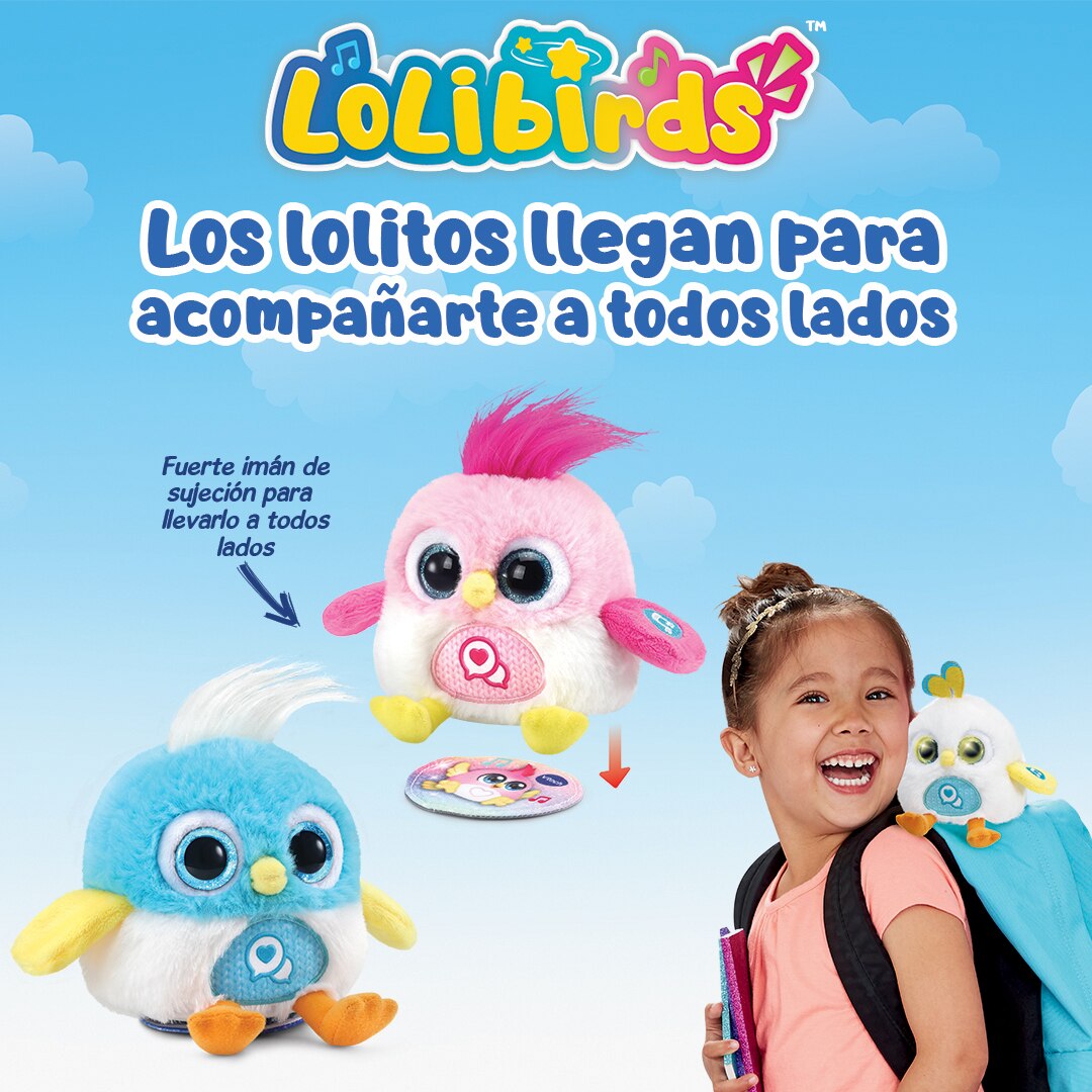 Peluche interactivo LoLibirds Lolito Pinky Vtech 6