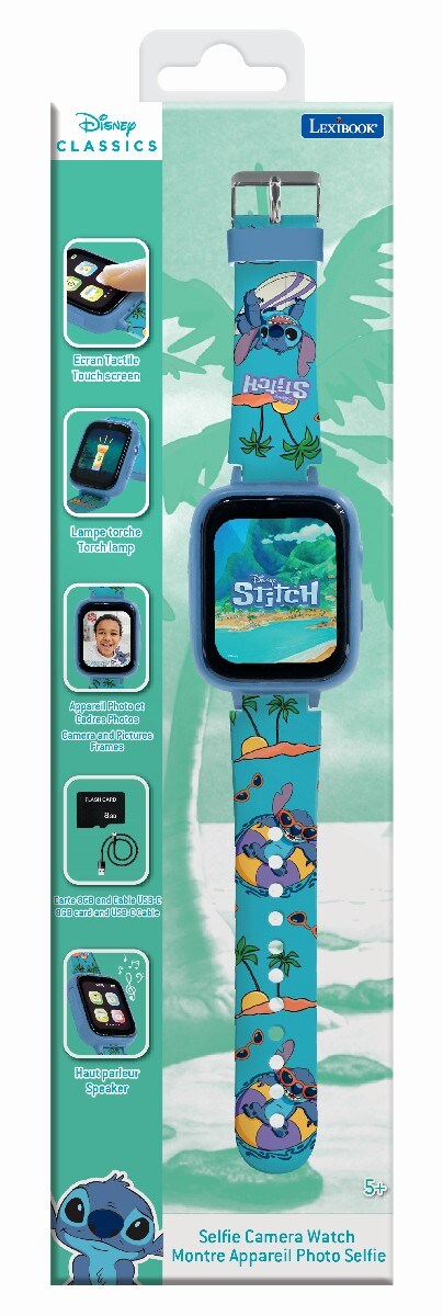Smartwatch Kids Disney Stitch Lexibook 5