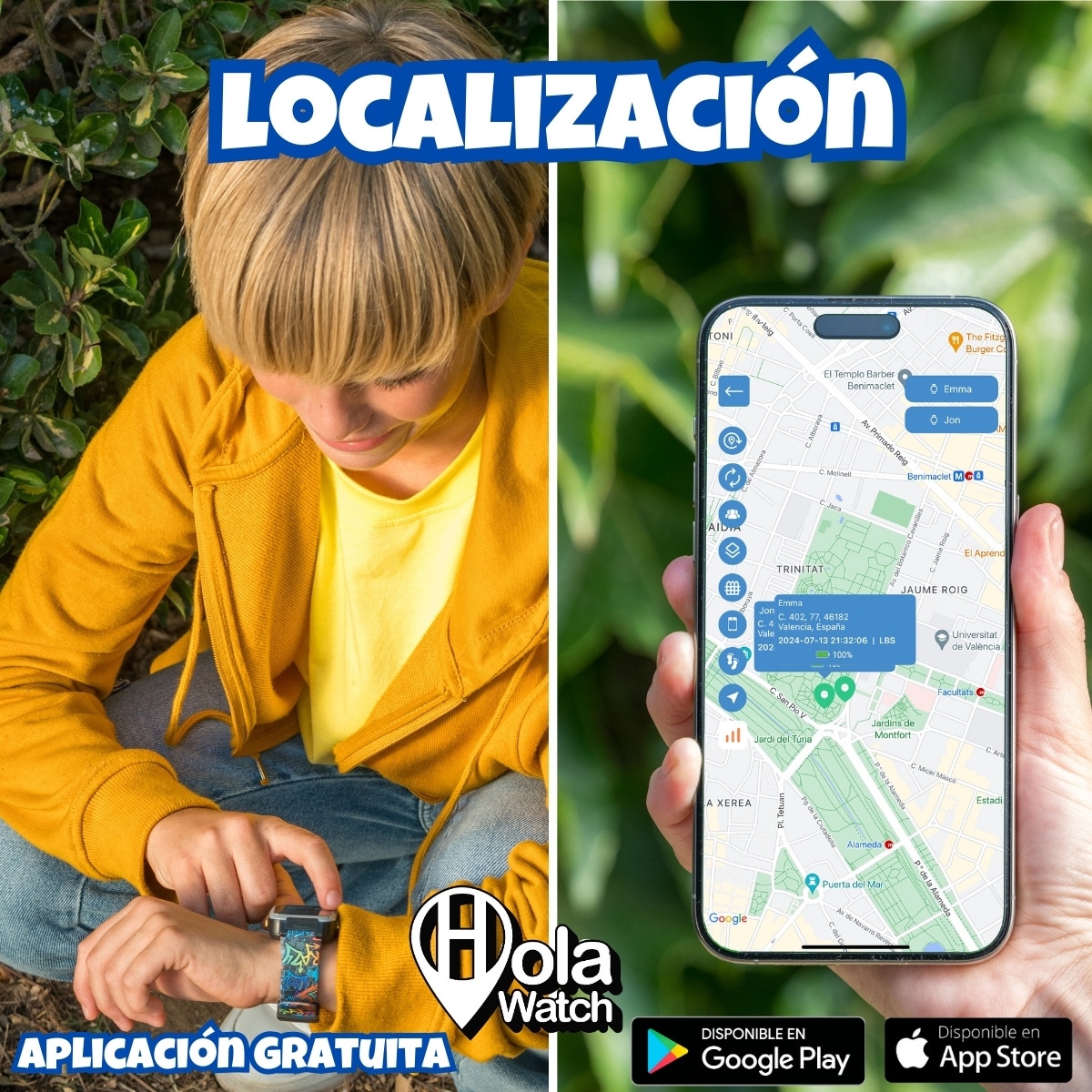 Reloj Inteligente Holawatch "Urban" Love 4