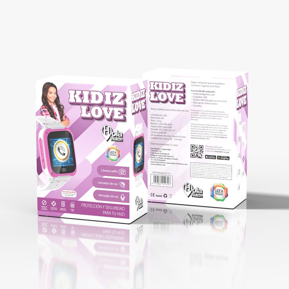 Reloj Inteligente Holawatch "Urban" Love 7