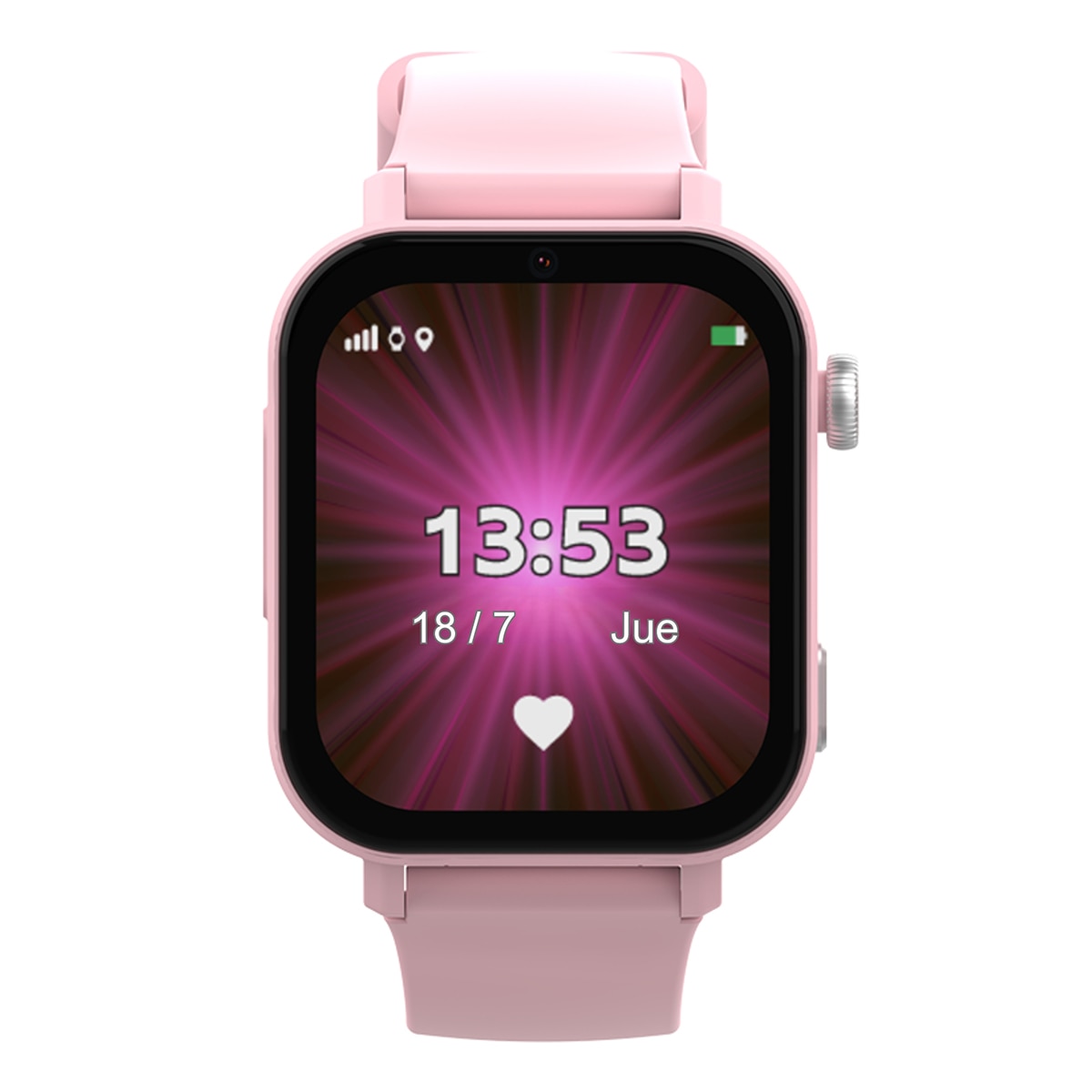 Reloj Inteligente Holawatch " X Plus Pink Android" con correas intercambiables y protector de pantalla 3
