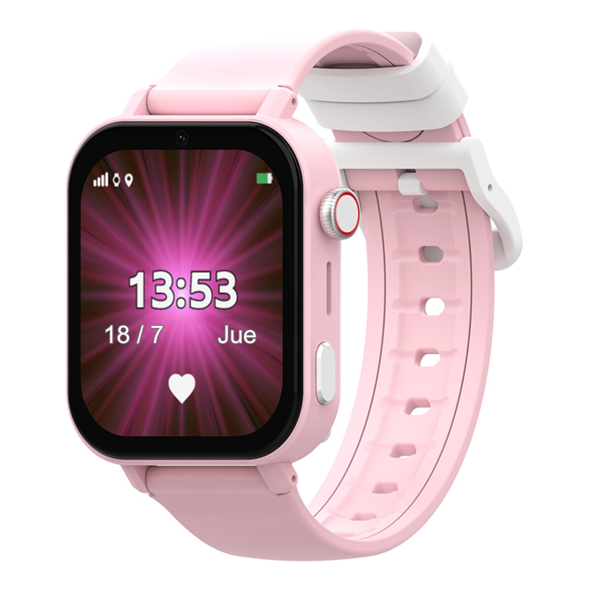 Reloj Inteligente Holawatch " X Plus Pink Android" con correas intercambiables y protector de pantalla 4