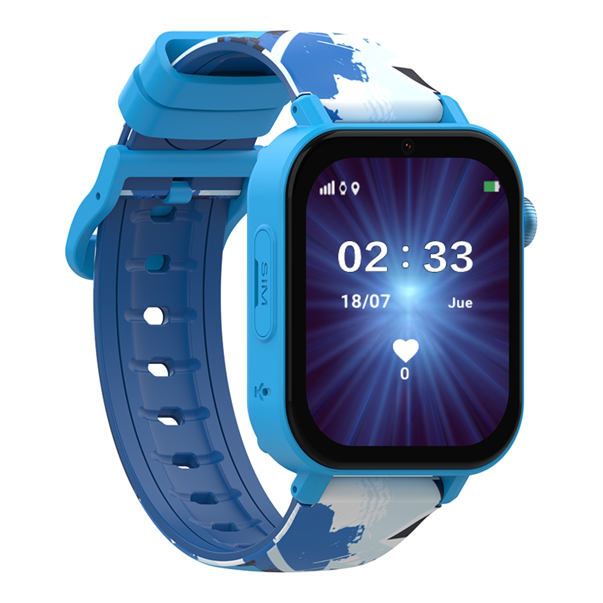 Cefatronic – Reloj Inteligente Holawatch ‘X Plus Blue Android ‘ con correas intercambiables y protector de pantalla.