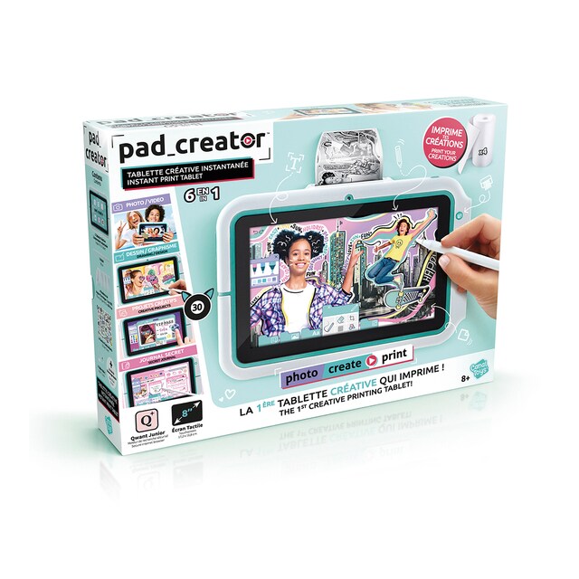 Imagen 0 de Ipad Con Impresora Instantánea Canal Toys