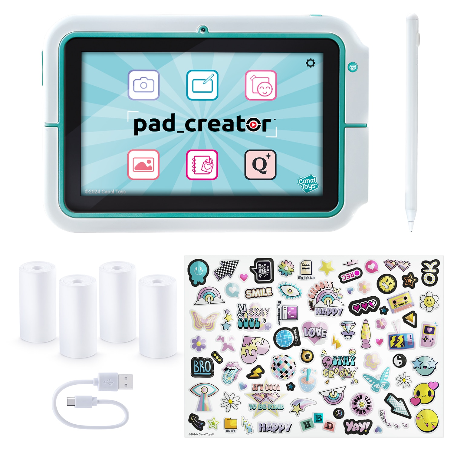 Ipad Con Impresora Instantánea Canal Toys 3