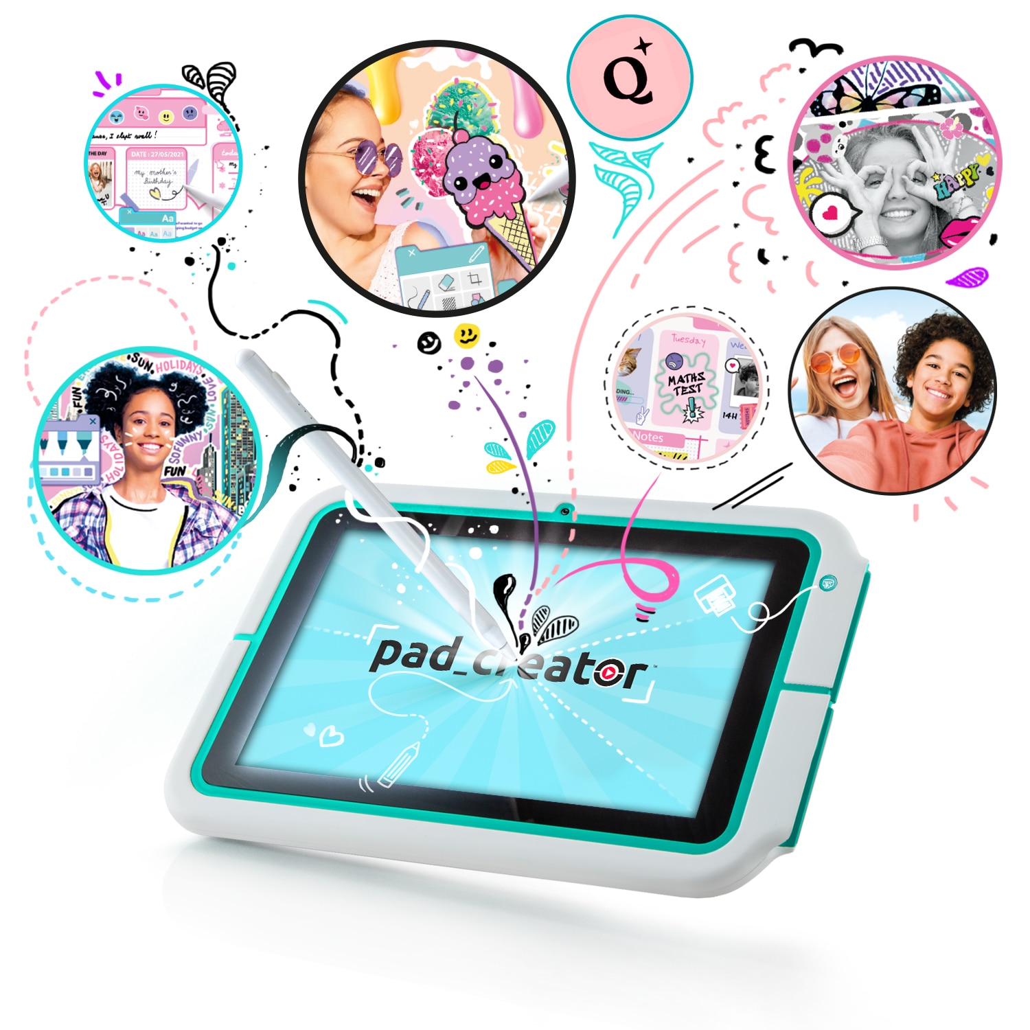 Ipad Con Impresora Instantánea Canal Toys 9