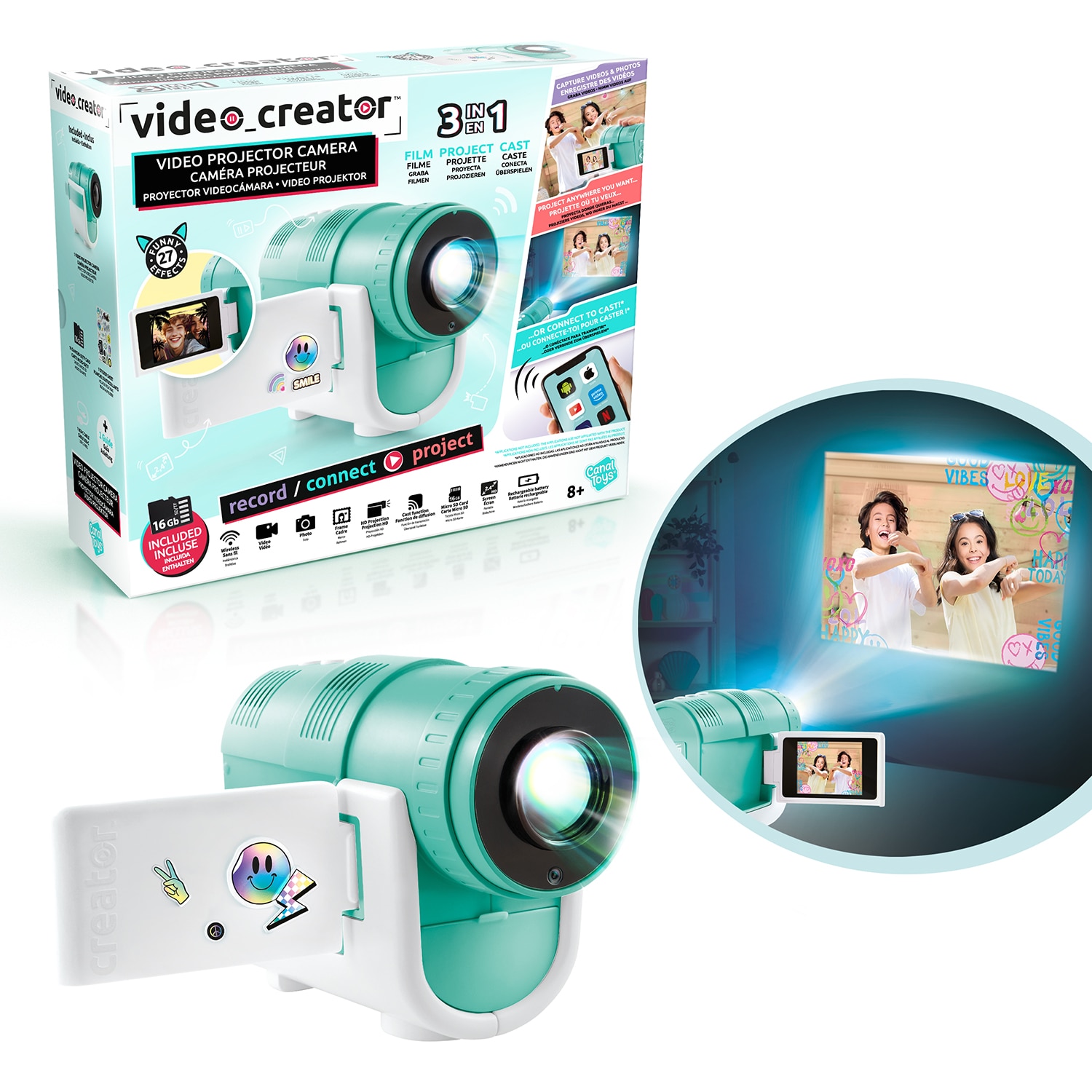 Video Cámara Proyector Canal Toys 6