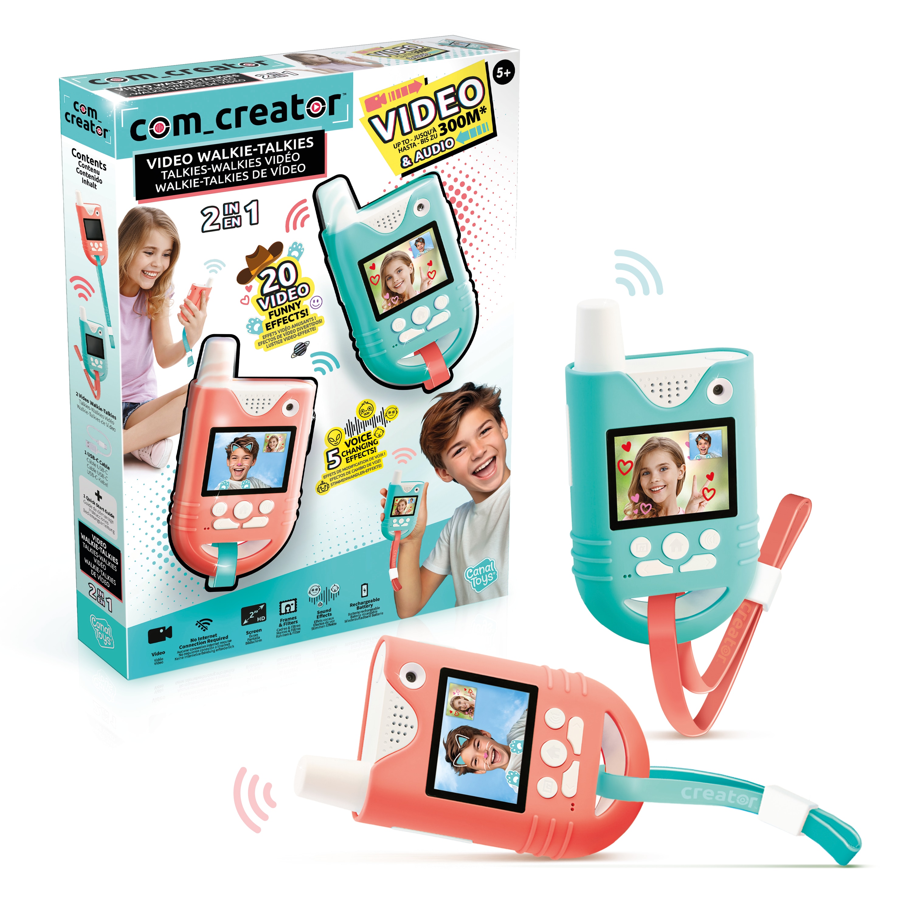 Video Walkie Talkies Canal Toys 2