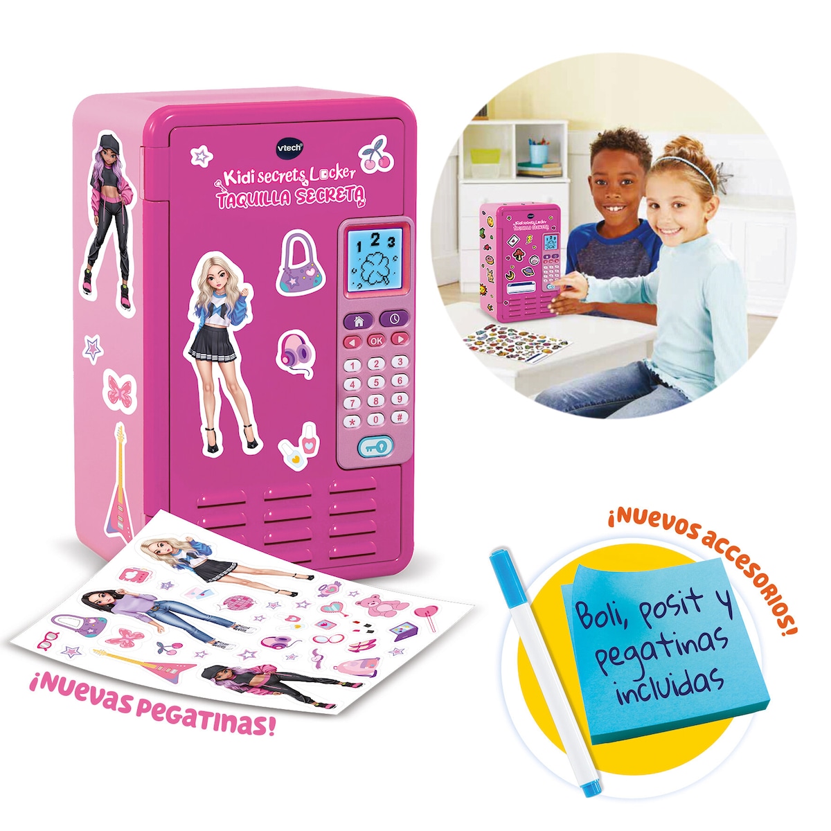 Taquilla secreta KidiSecrets Vtech 3
