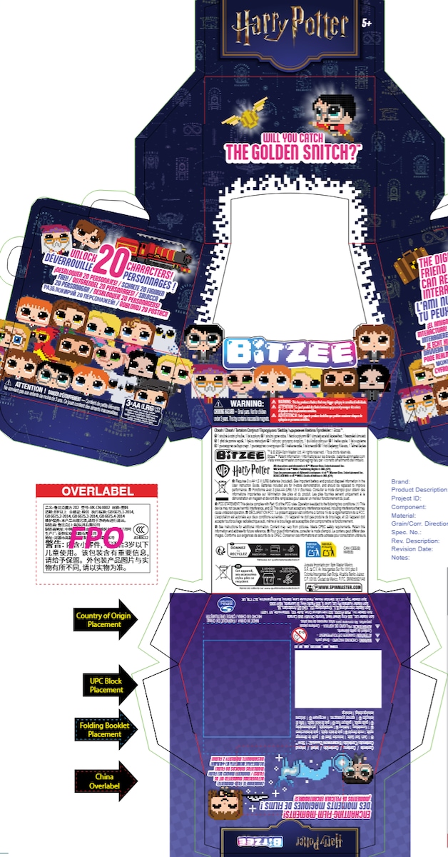 Mascota Interactiva Bitzee Harry Potter 12