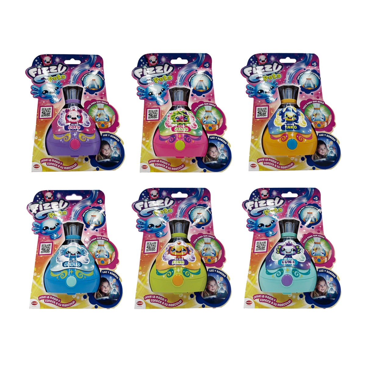 Imagen 0 de Fizzy Pets – Mascota interactiva sorpresa con luces y sonidos