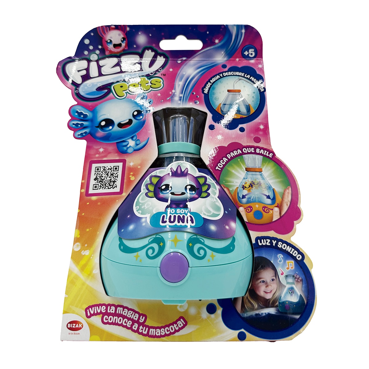 Fizzy Pets – Mascota interactiva sorpresa con luces y sonidos 3