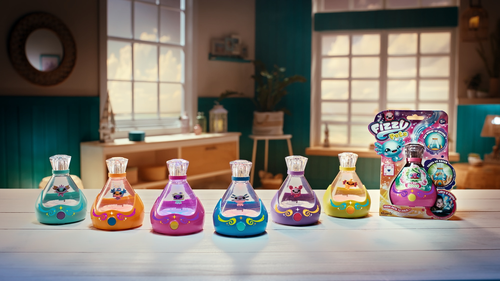 Fizzy Pets – Mascota interactiva sorpresa con luces y sonidos 9