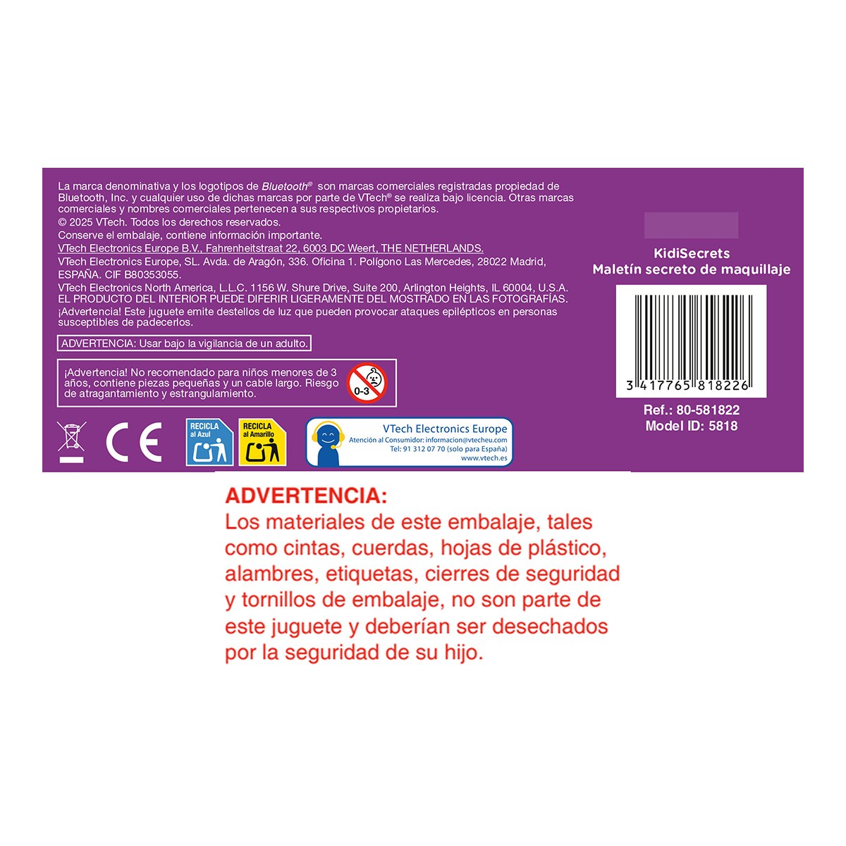 Mi maletín tocador secreto de maquillaje KidiSecrets Vtech 8