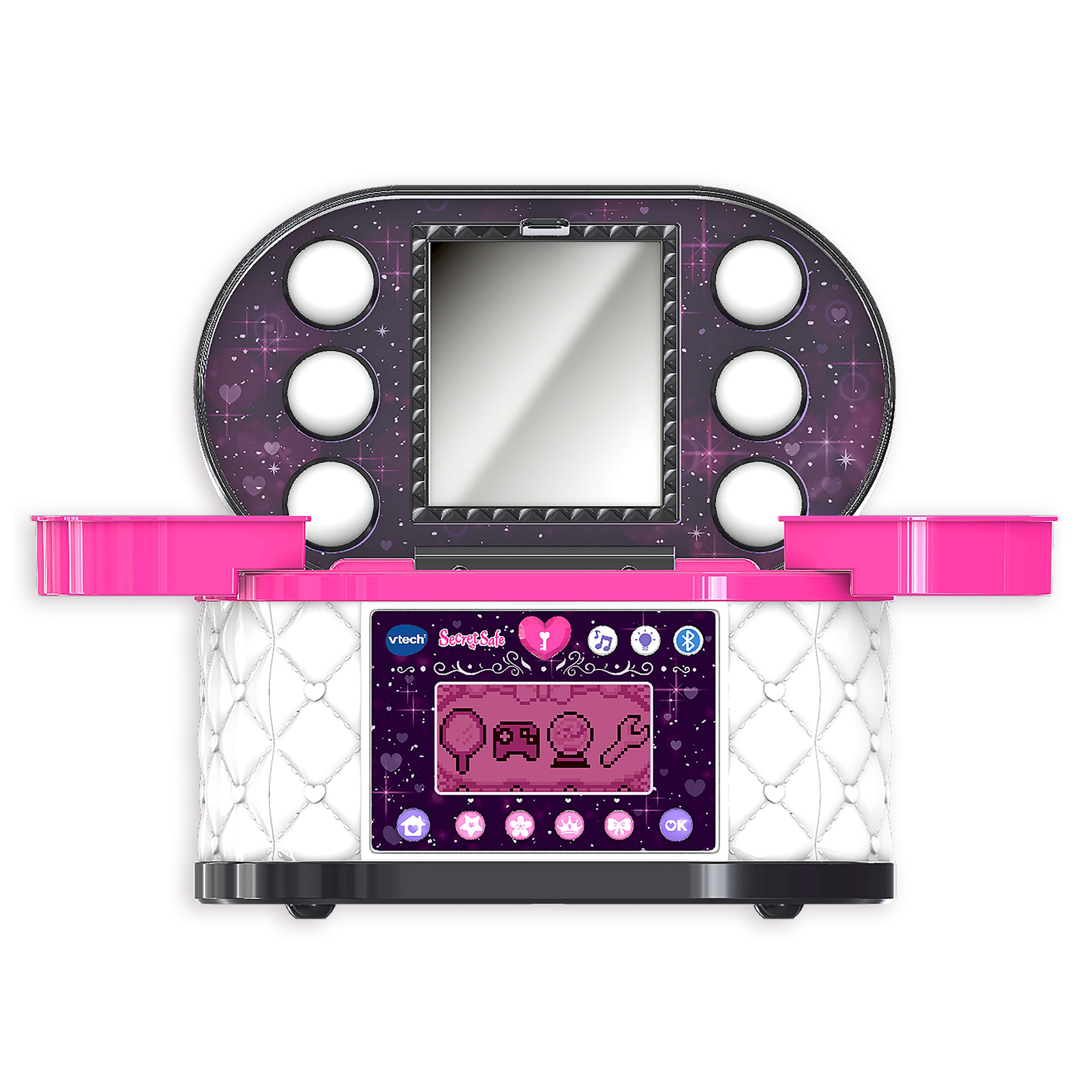 Mi maletín tocador secreto de maquillaje KidiSecrets negro Vtech 3