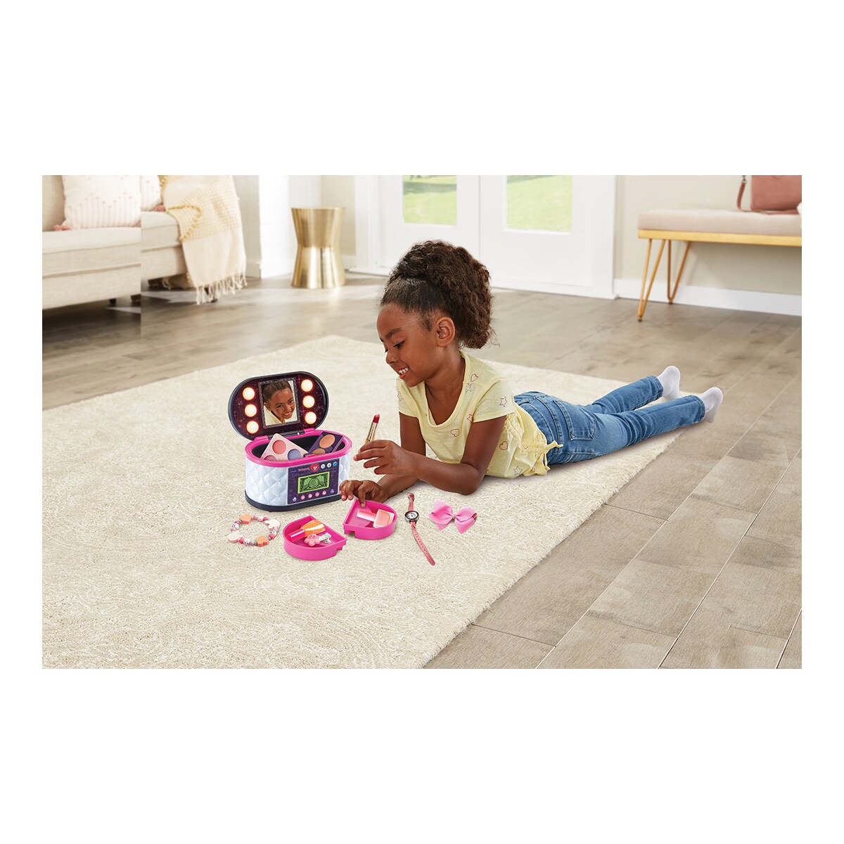 Mi maletín tocador secreto de maquillaje KidiSecrets negro Vtech 5